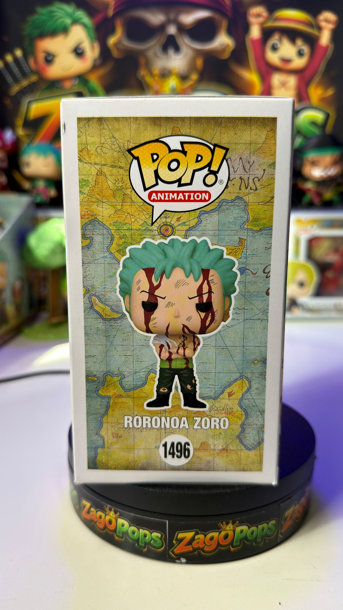 Funko Pop Roronoa Zoro 1496 CCXP24 Exclusive One Piece