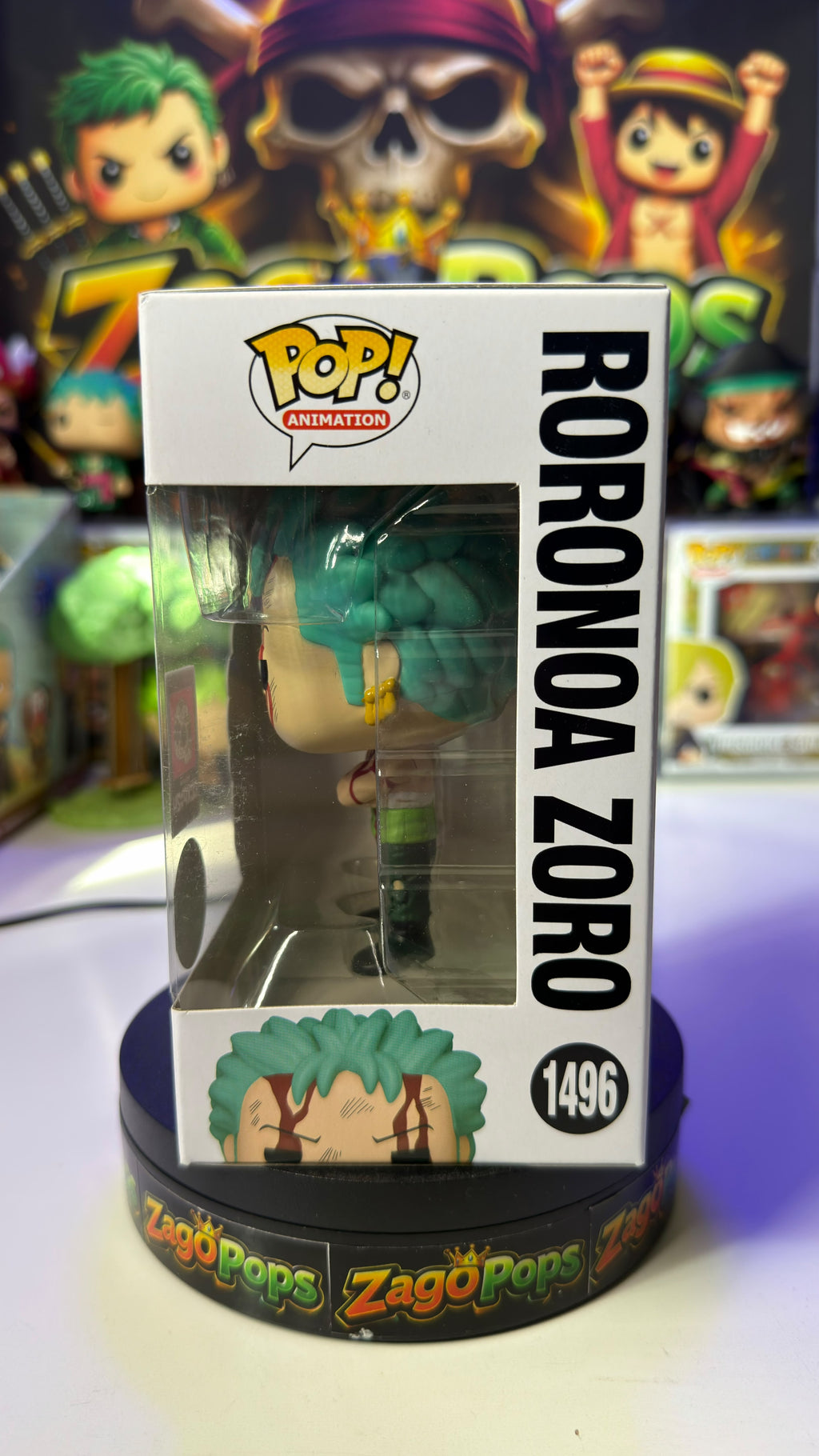 Funko Pop Roronoa Zoro 1496 CCXP24 Exclusive One Piece
