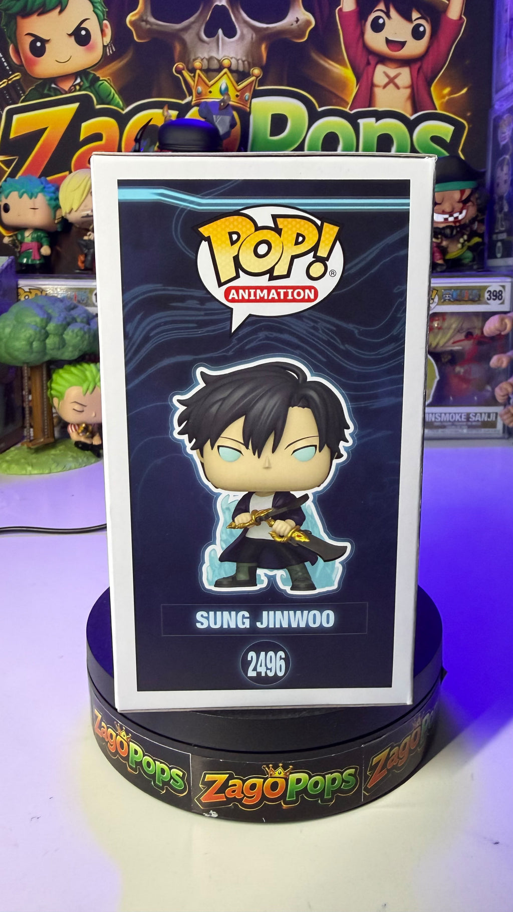 Funko Pop Sung Jinwoo 2496 Solo Leveling