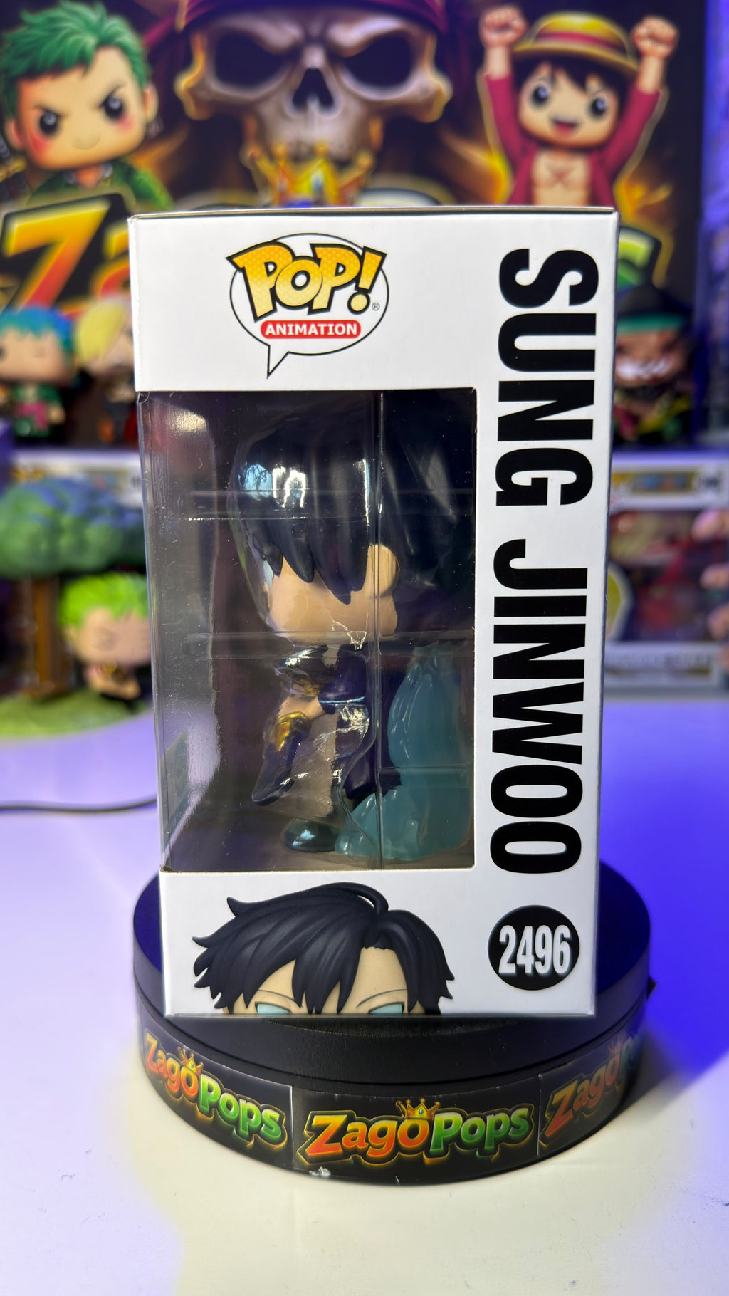 Funko Pop Sung Jinwoo 2496 Solo Leveling