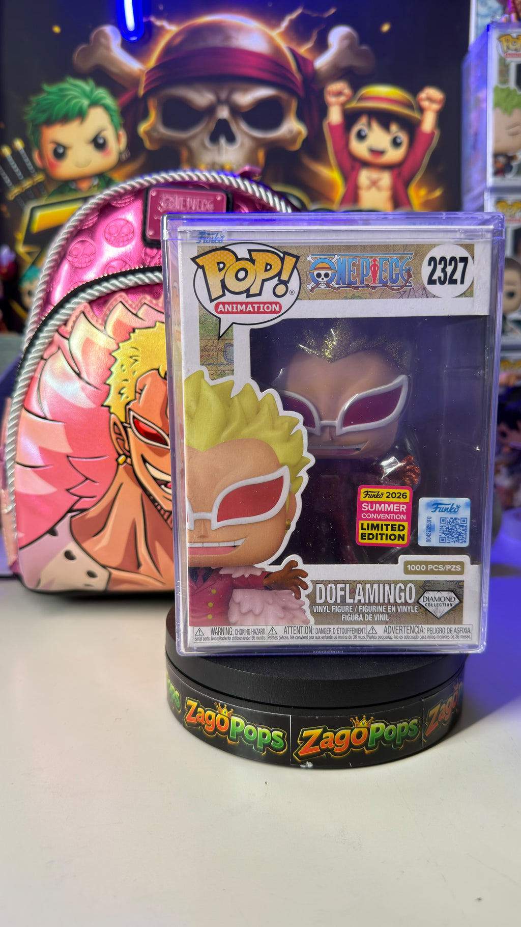 Funko Pop Doflamingo Diamond 2327 (+bag) Limited Edition 1000pcs One Piece