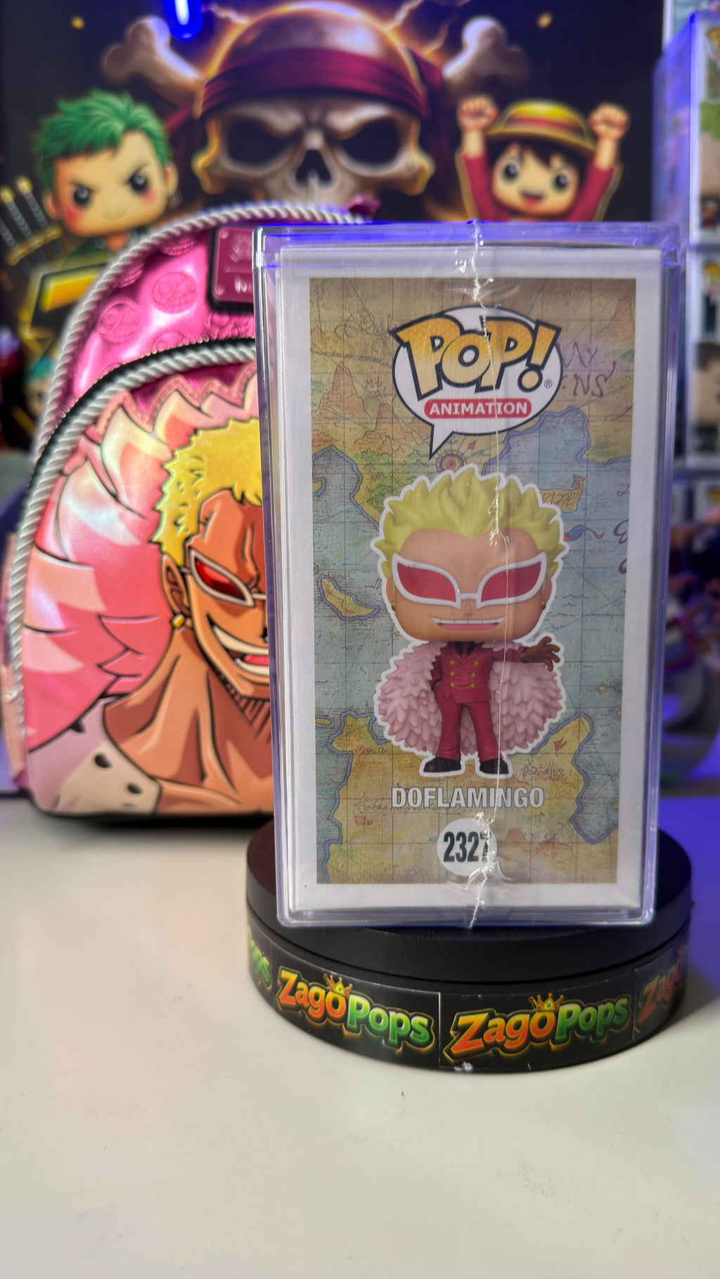 Funko Pop Doflamingo Diamond 2327 (+bag) Limited Edition 1000pcs One Piece