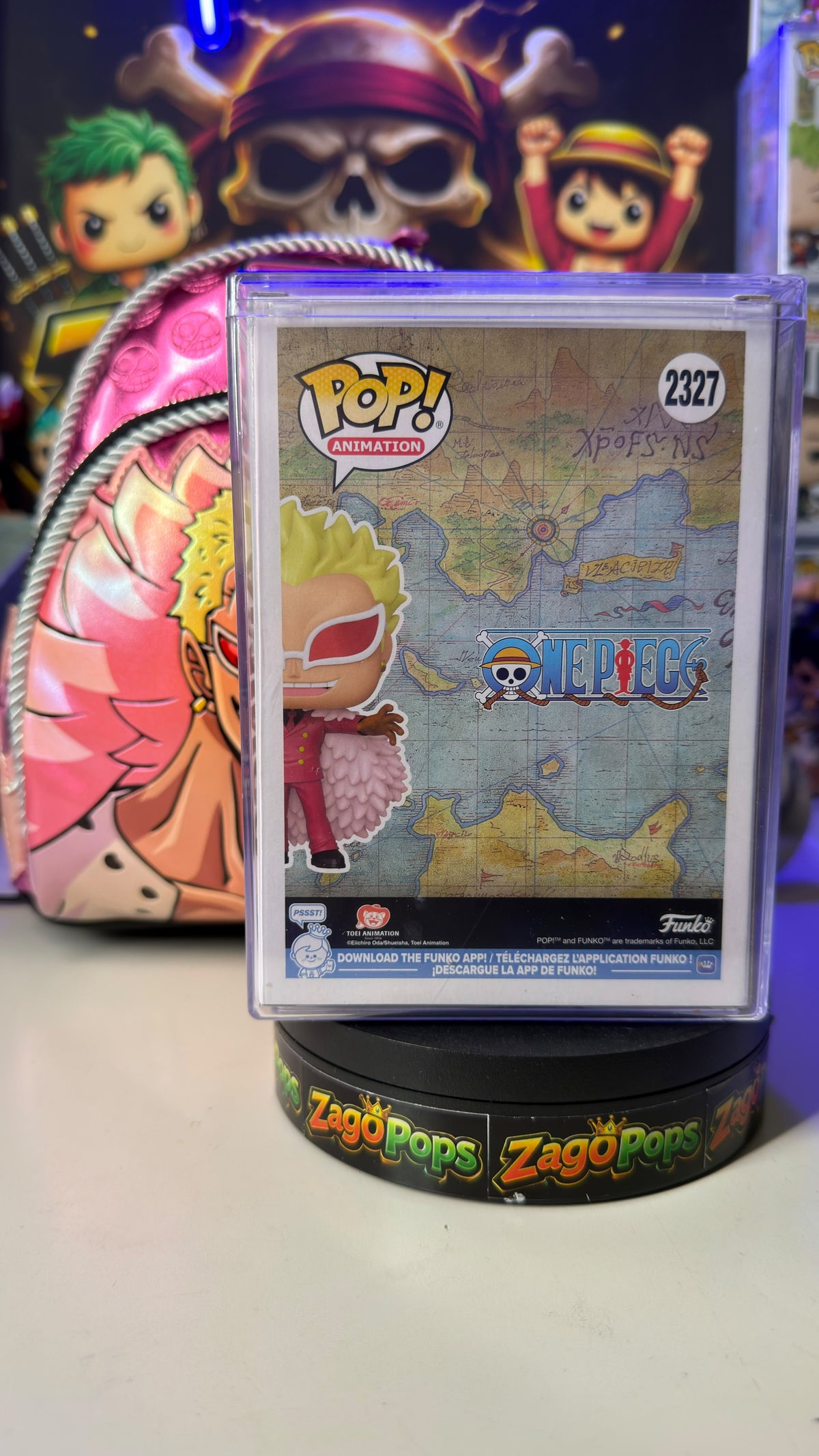 Funko Pop Doflamingo Diamond 2327 (+bag) Limited Edition 1000pcs One Piece