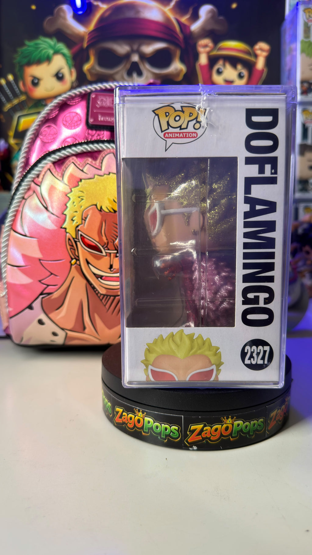 Funko Pop Doflamingo Diamond 2327 (+bag) Limited Edition 1000pcs One Piece