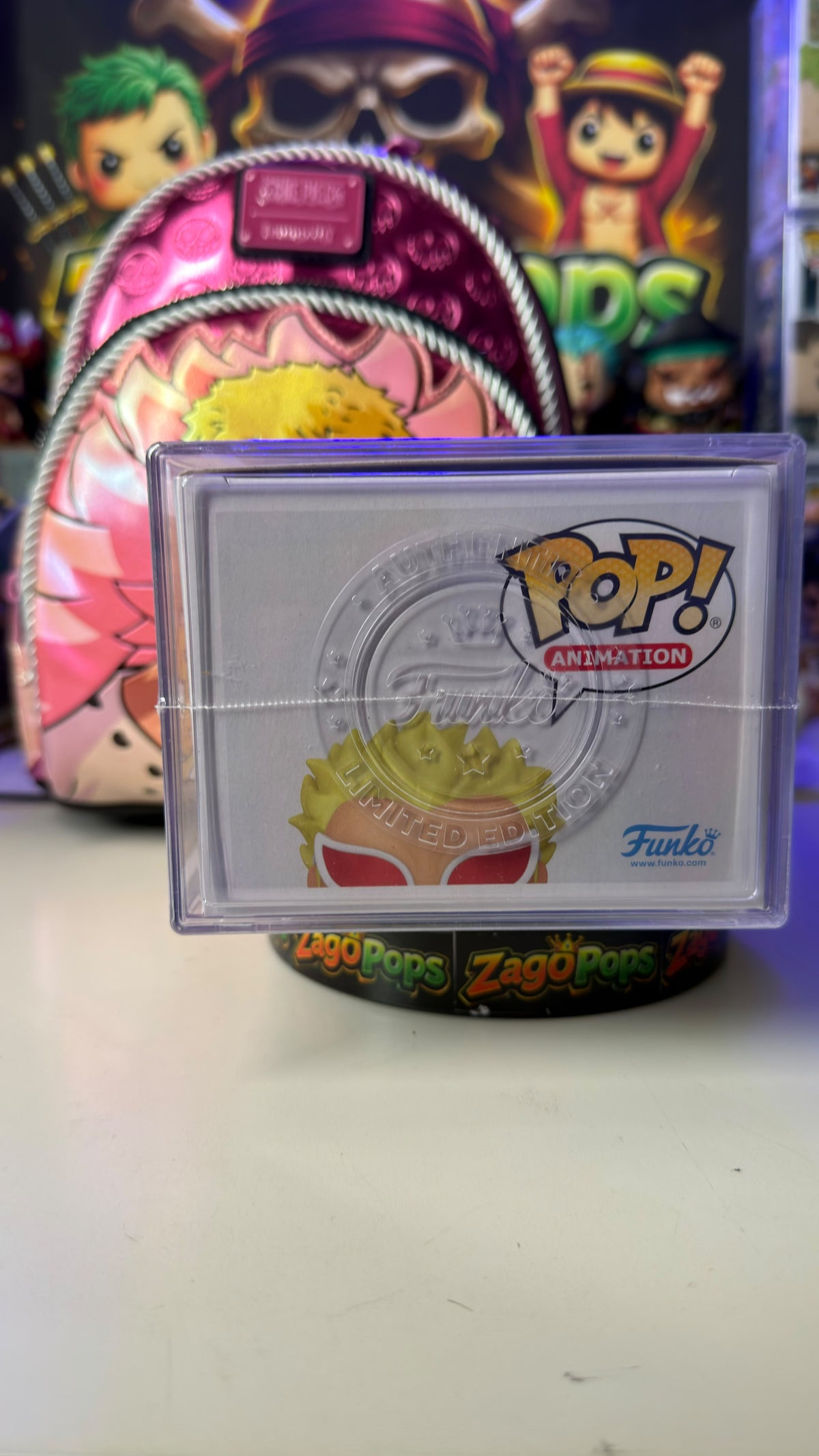 Funko Pop Doflamingo Diamond 2327 (+bag) Limited Edition 1000pcs One Piece