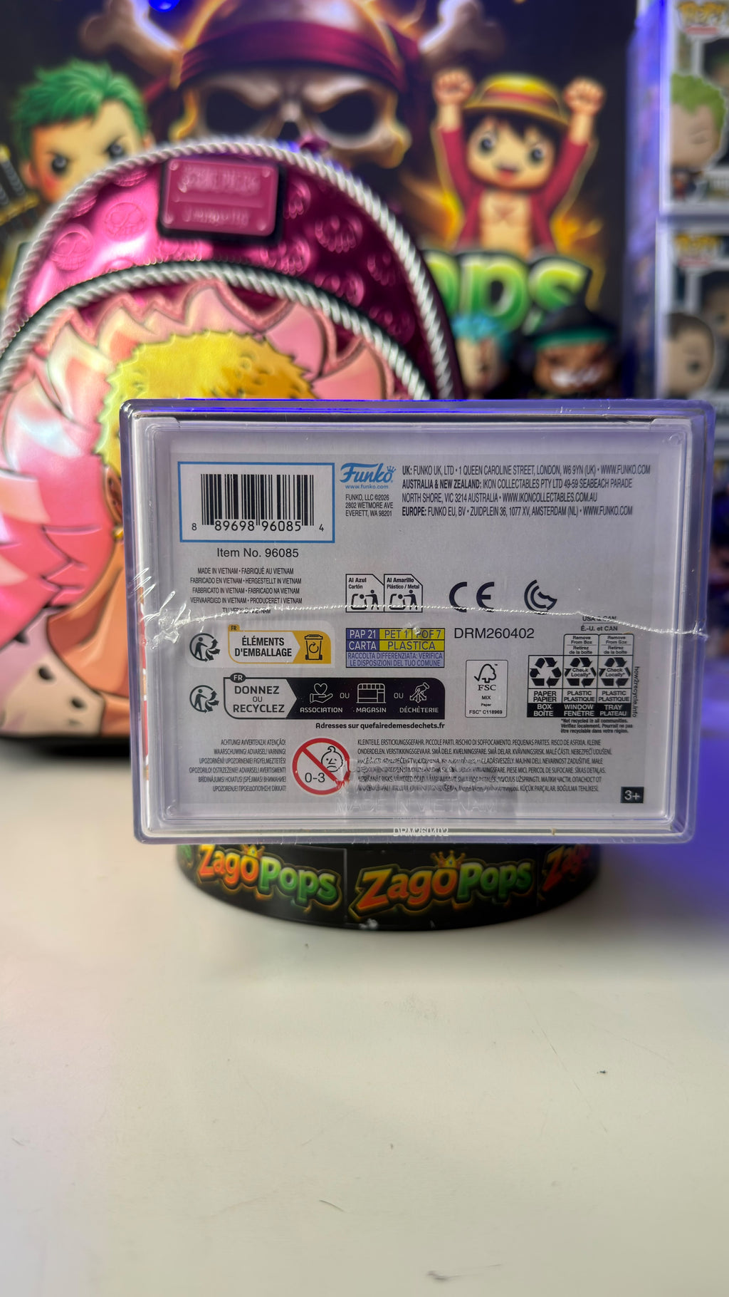 Funko Pop Doflamingo Diamond 2327 (+bag) Limited Edition 1000pcs One Piece