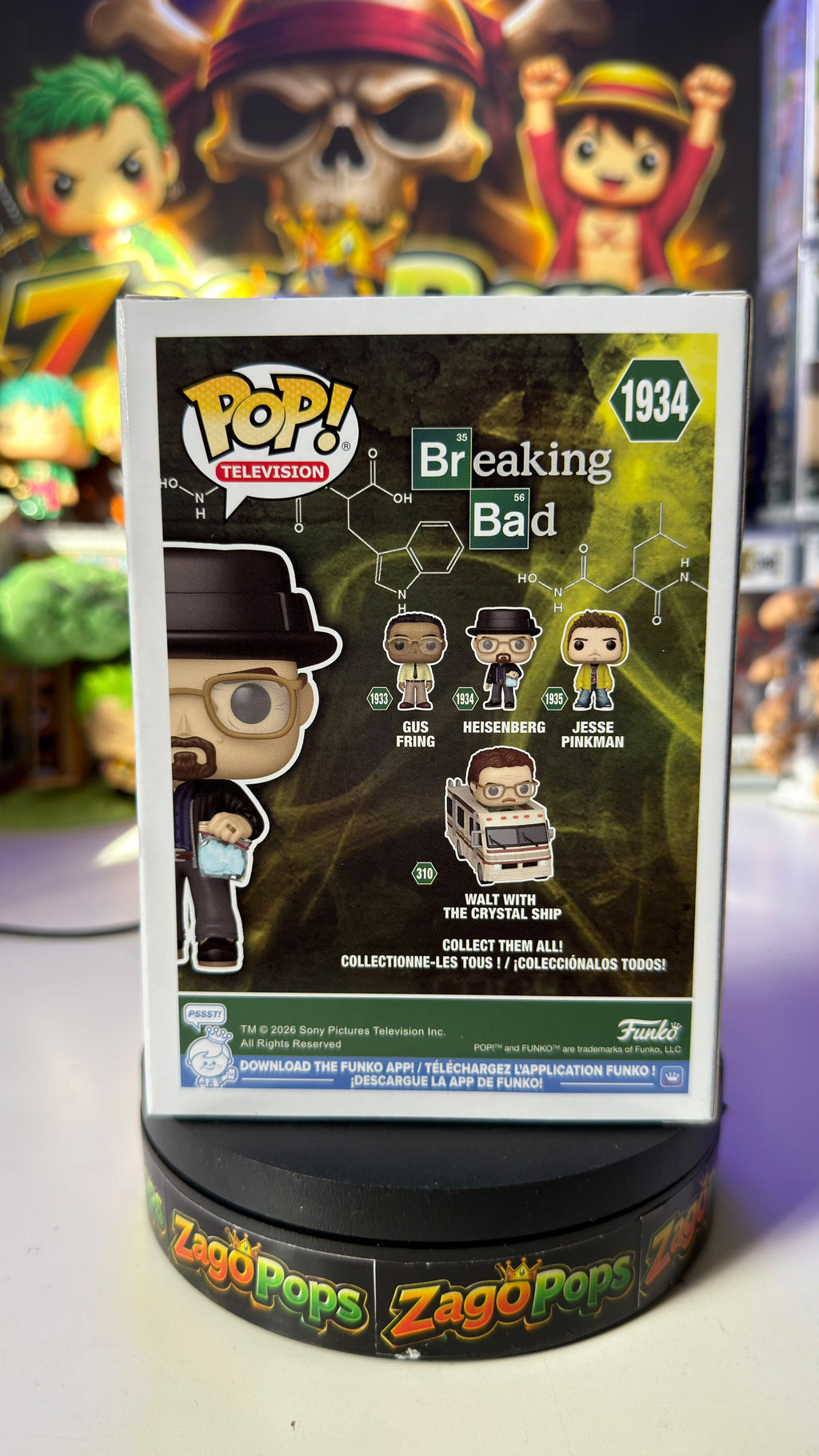 Funko Pop Heisenberg 1934 Breaking Bad
