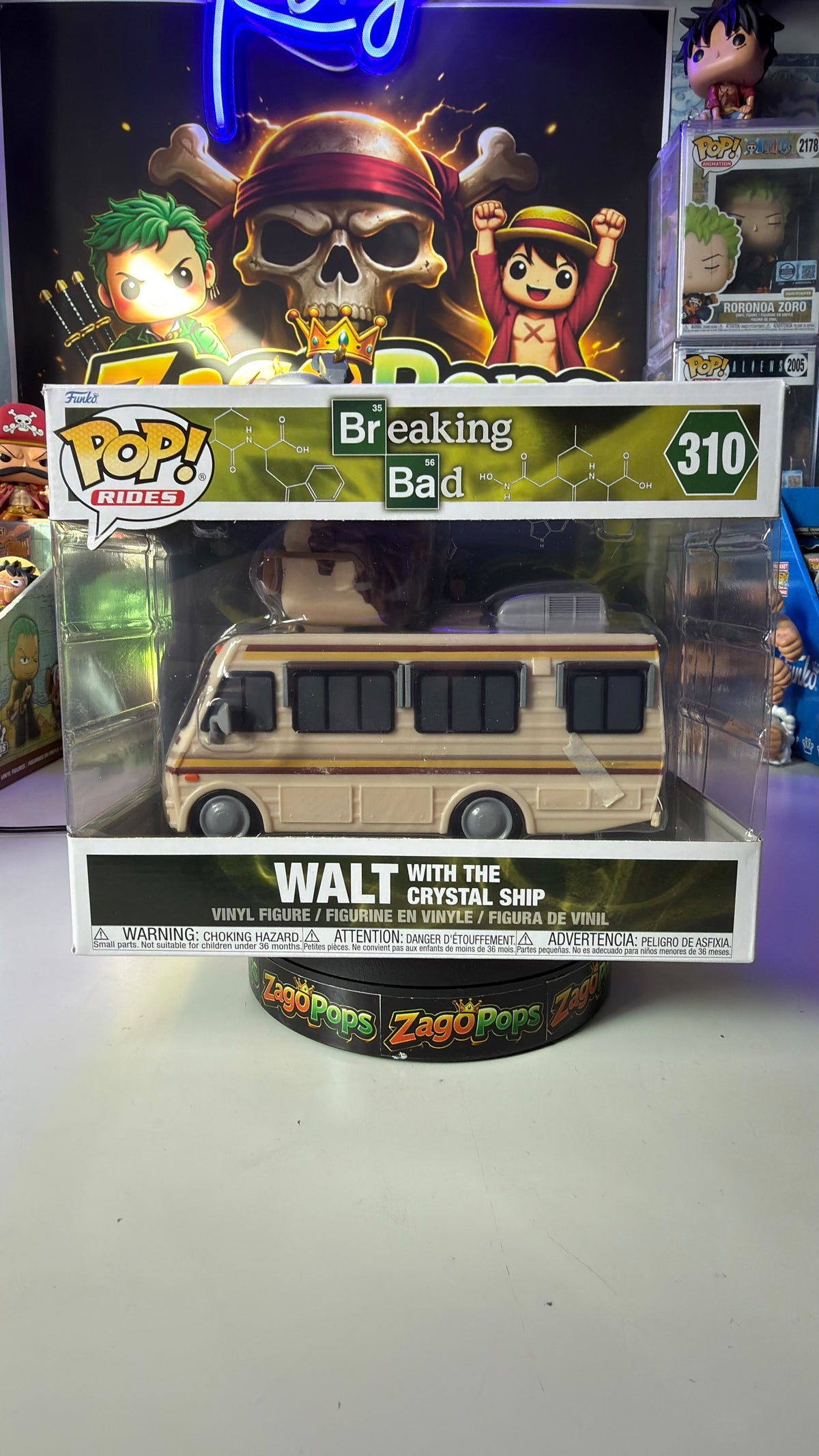 Funko Pop Walt with the Crystal Ship 310 Breaking Bad
