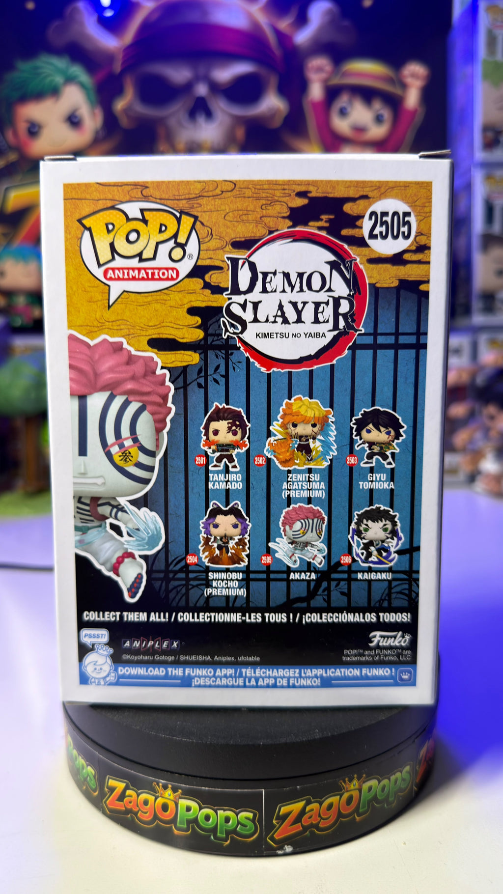 Funko Pop Akaza 2505 Demon Slayer
