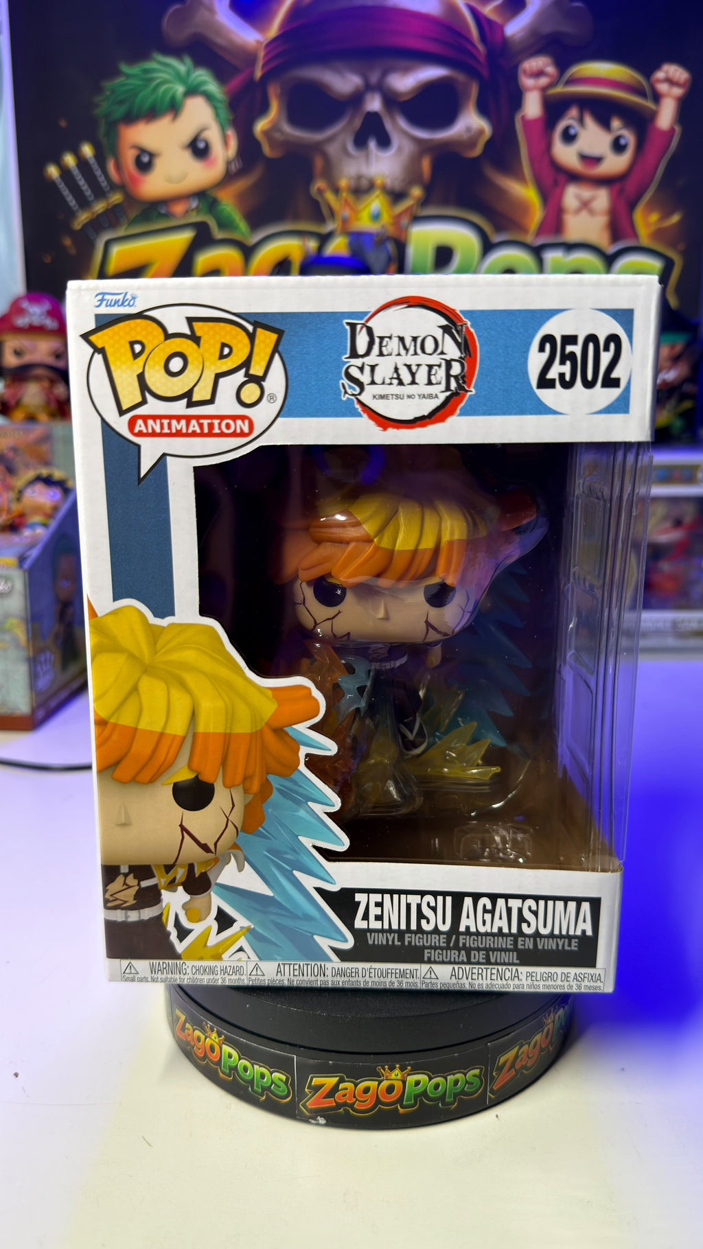 Funko Pop Zenitsu Agatsuma 2502 Demon Slayer