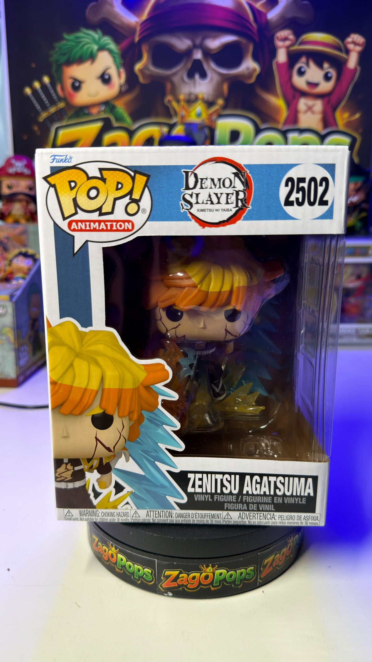Funko Pop Zenitsu Agatsuma 2502 Demon Slayer