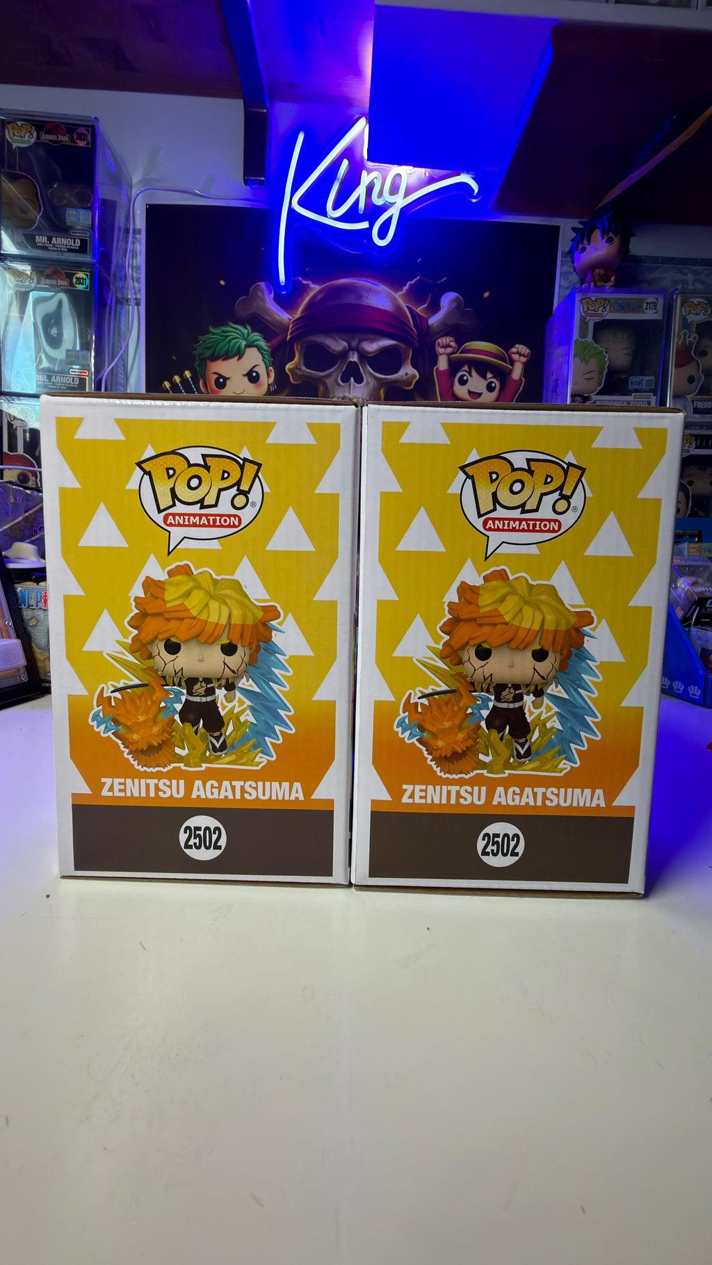 Funko Pop Bundle Zenitsu Agatsuma 2502  GlowChase Demon Slayer