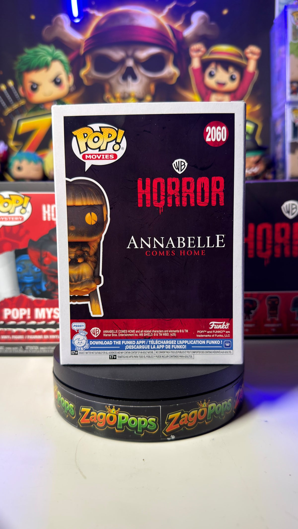 Funko Pop Annabelle 2060 WB Horror Mystery