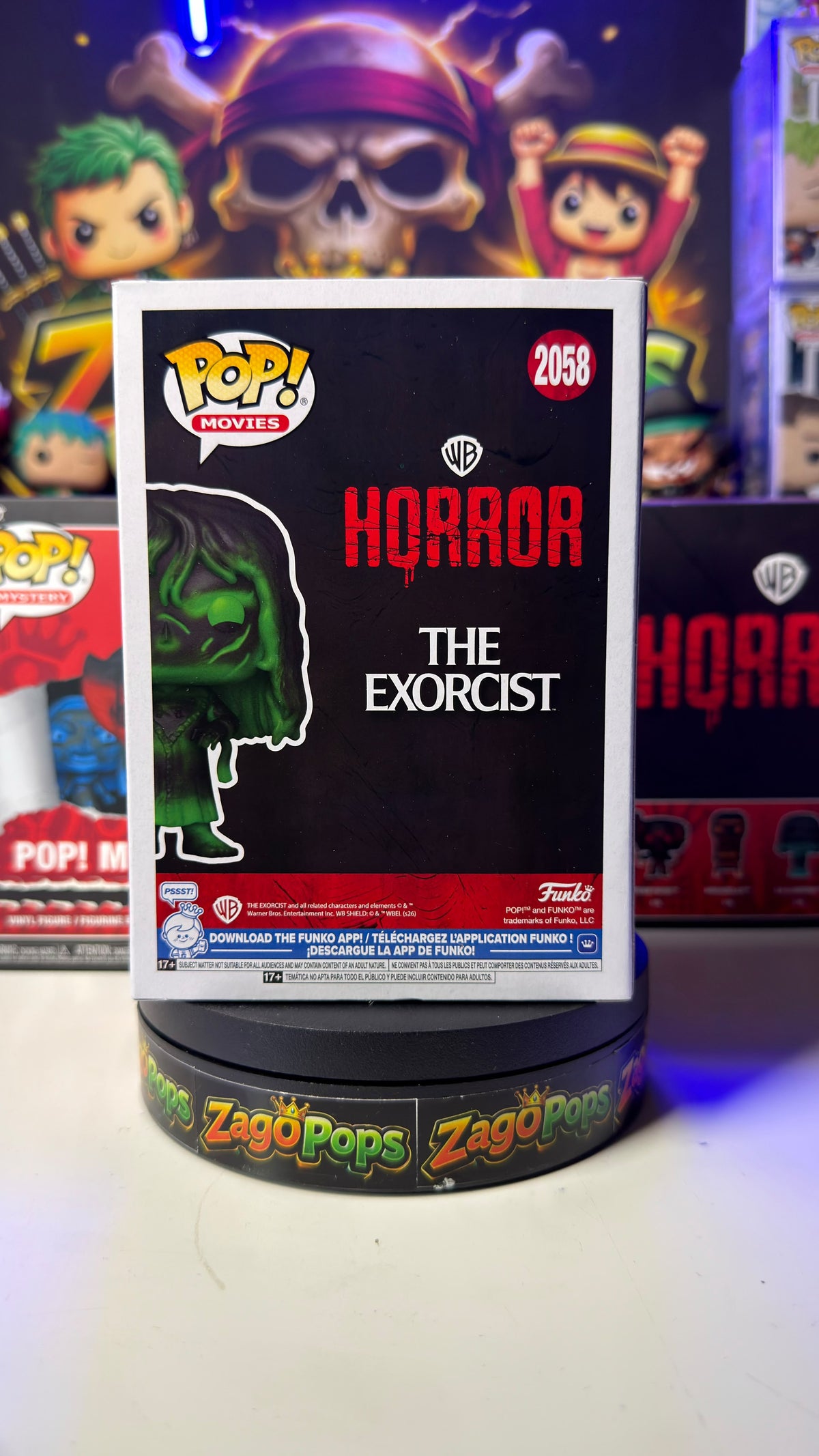 Funko Pop Regan 2058 WB Horror Mystery
