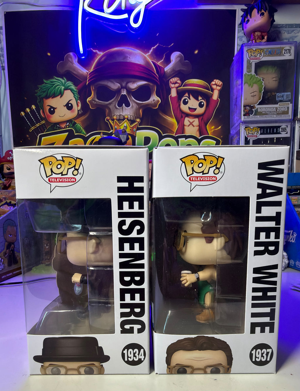 Funko Pop Bundle Breaking Bad Heisenberg & Walter White