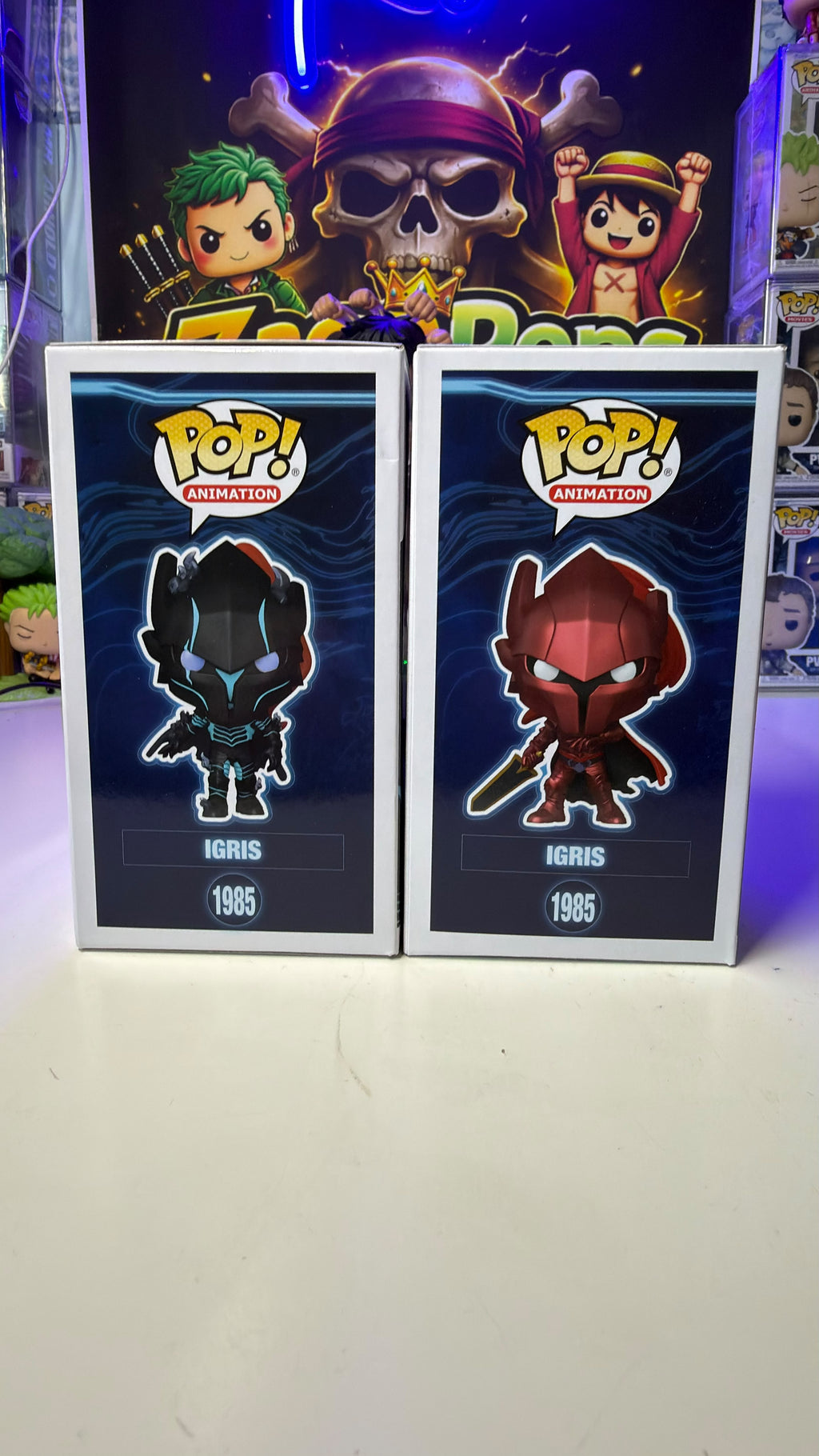 Funko Pop Bundle Igris 1985 Chase Metallic Solo Leveling