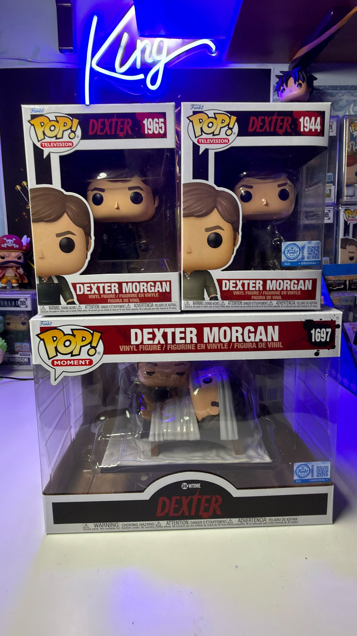 Funko Pop Bundle Dexter Morgan