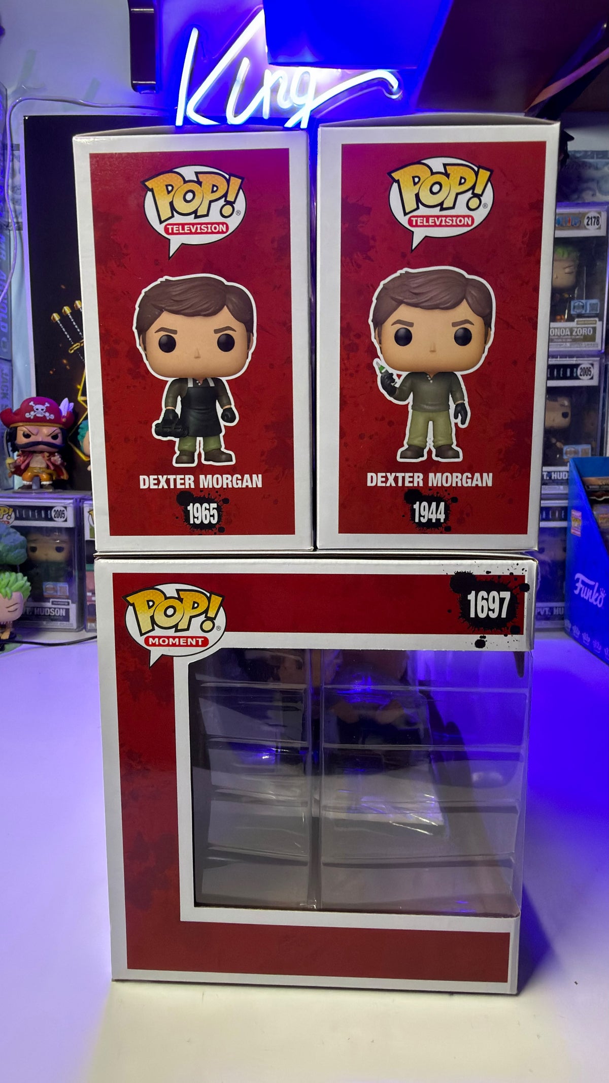 Funko Pop Bundle Dexter Morgan