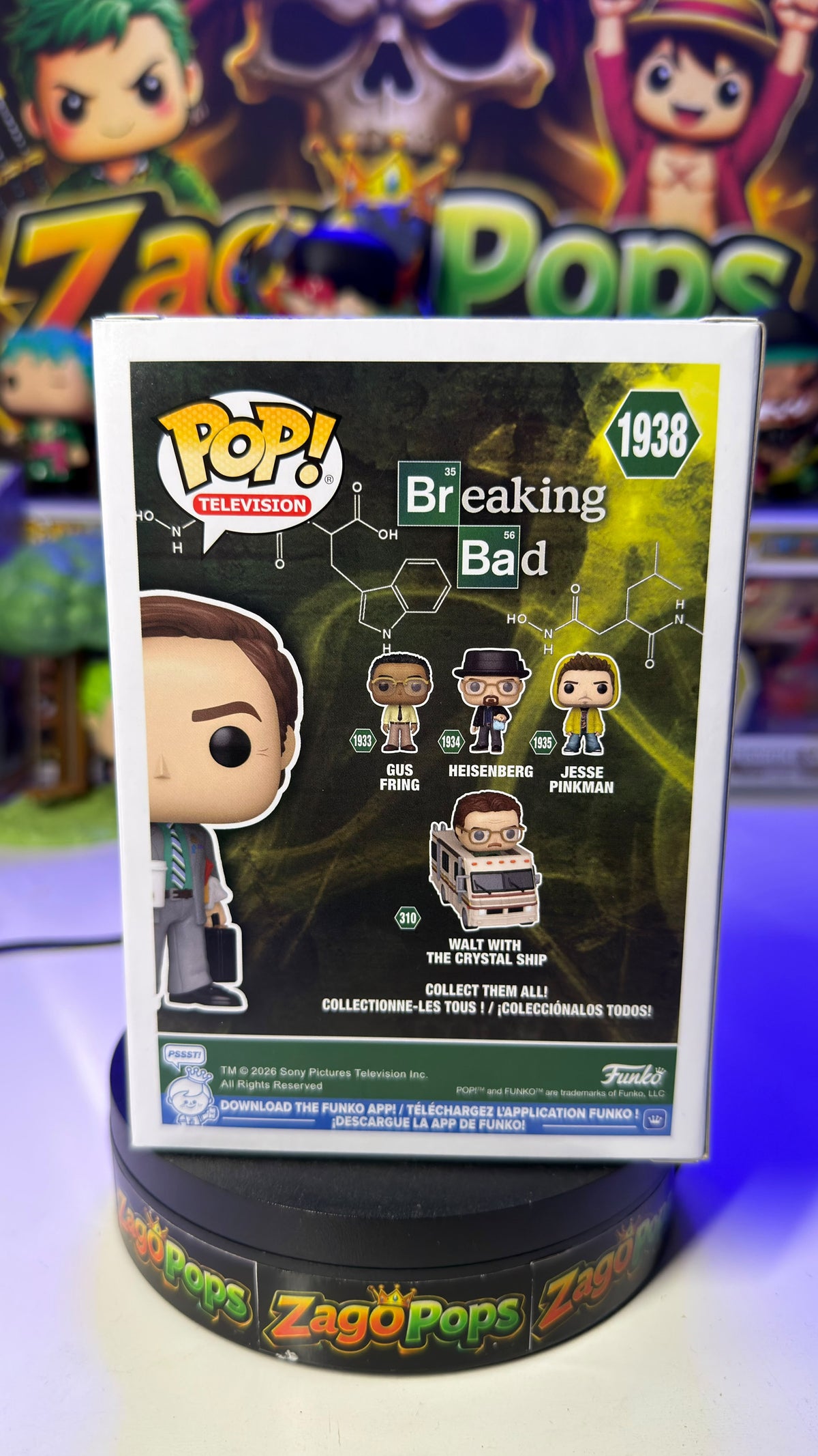 Funko Pop Saul Goodman 1938 Breaking Bad
