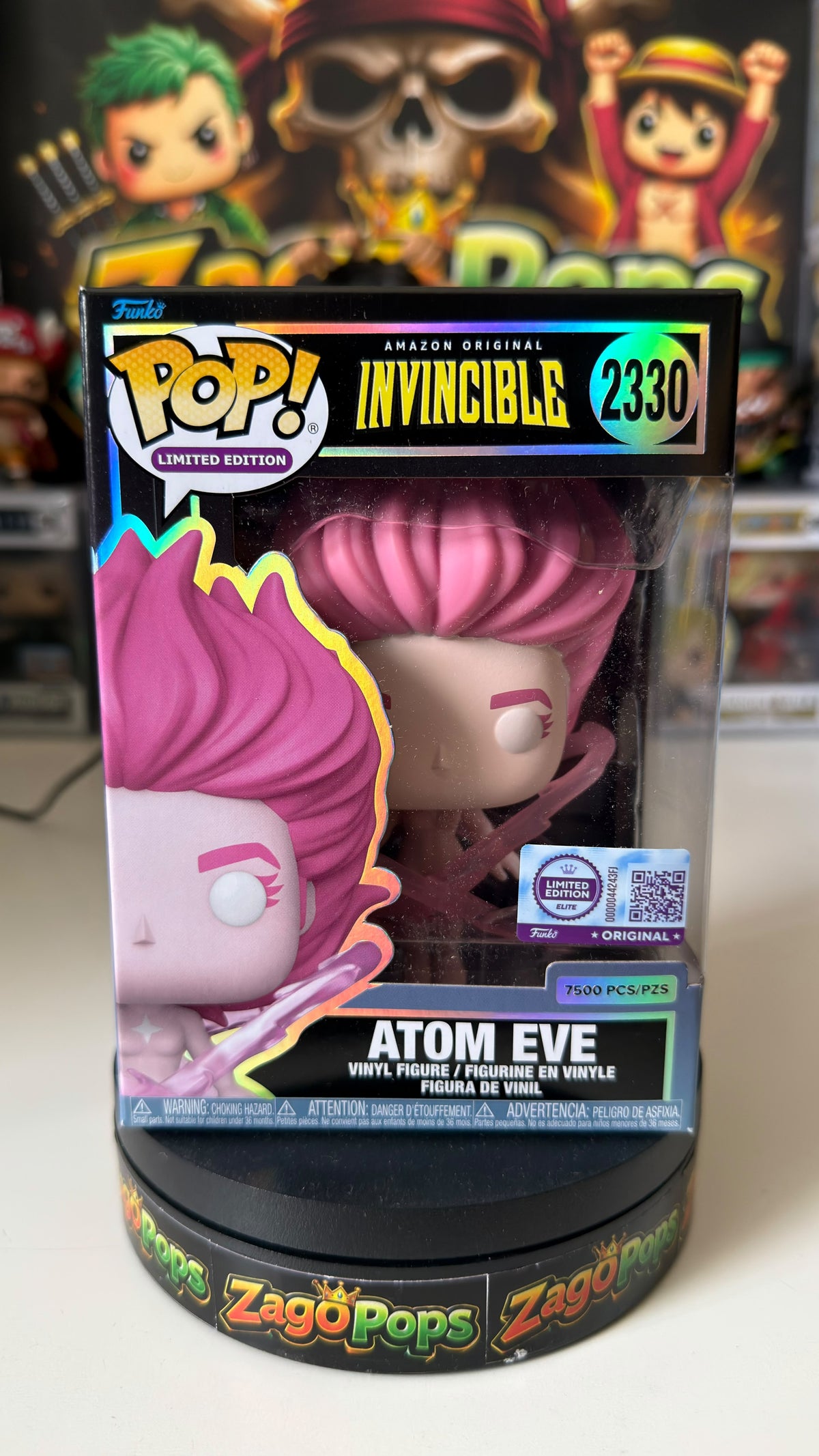 Funko Pop Atome Eve 2330 Limited Edition 7500pcs  Invincible
