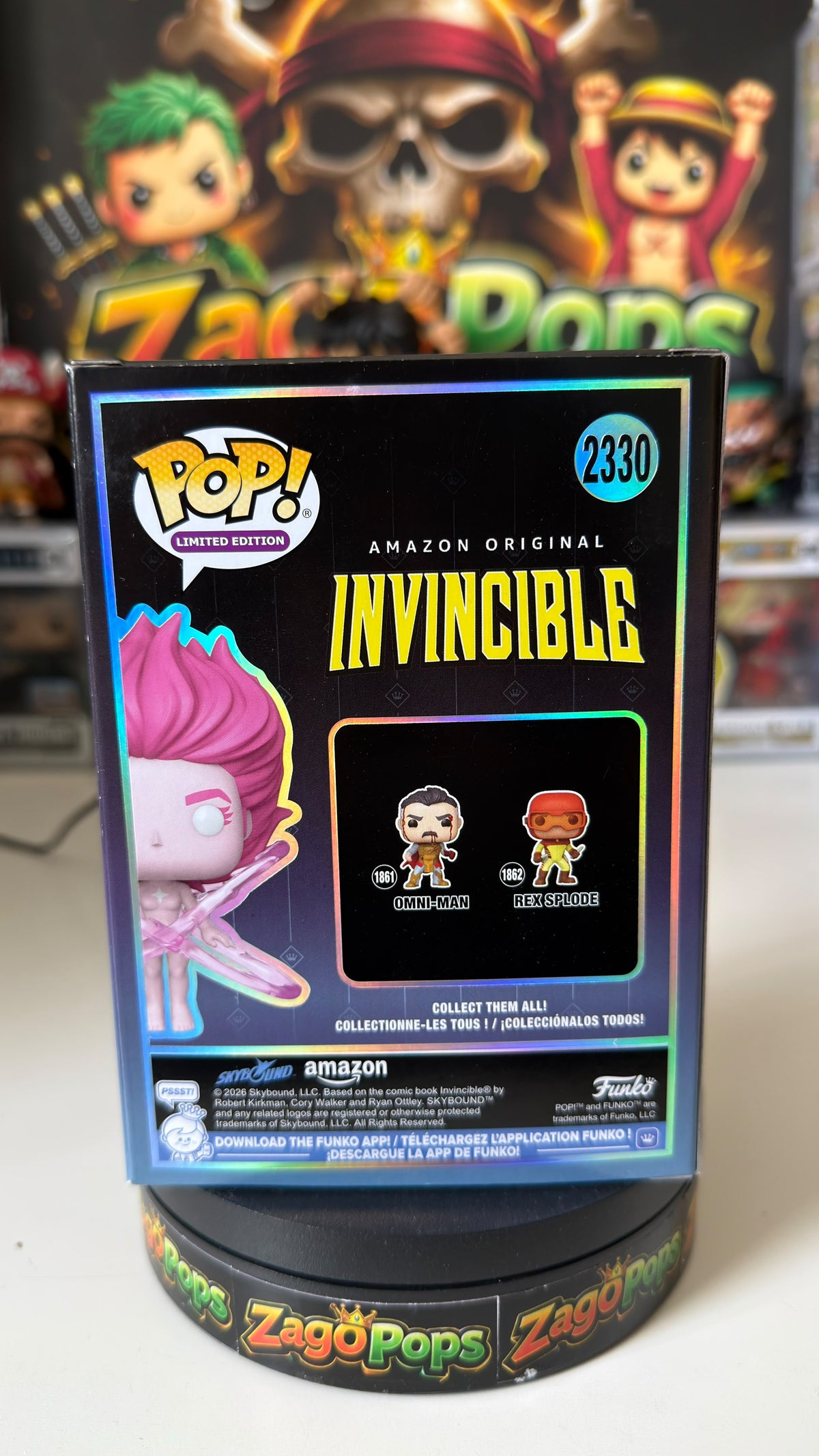 Funko Pop Atome Eve 2330 Limited Edition 7500pcs  Invincible