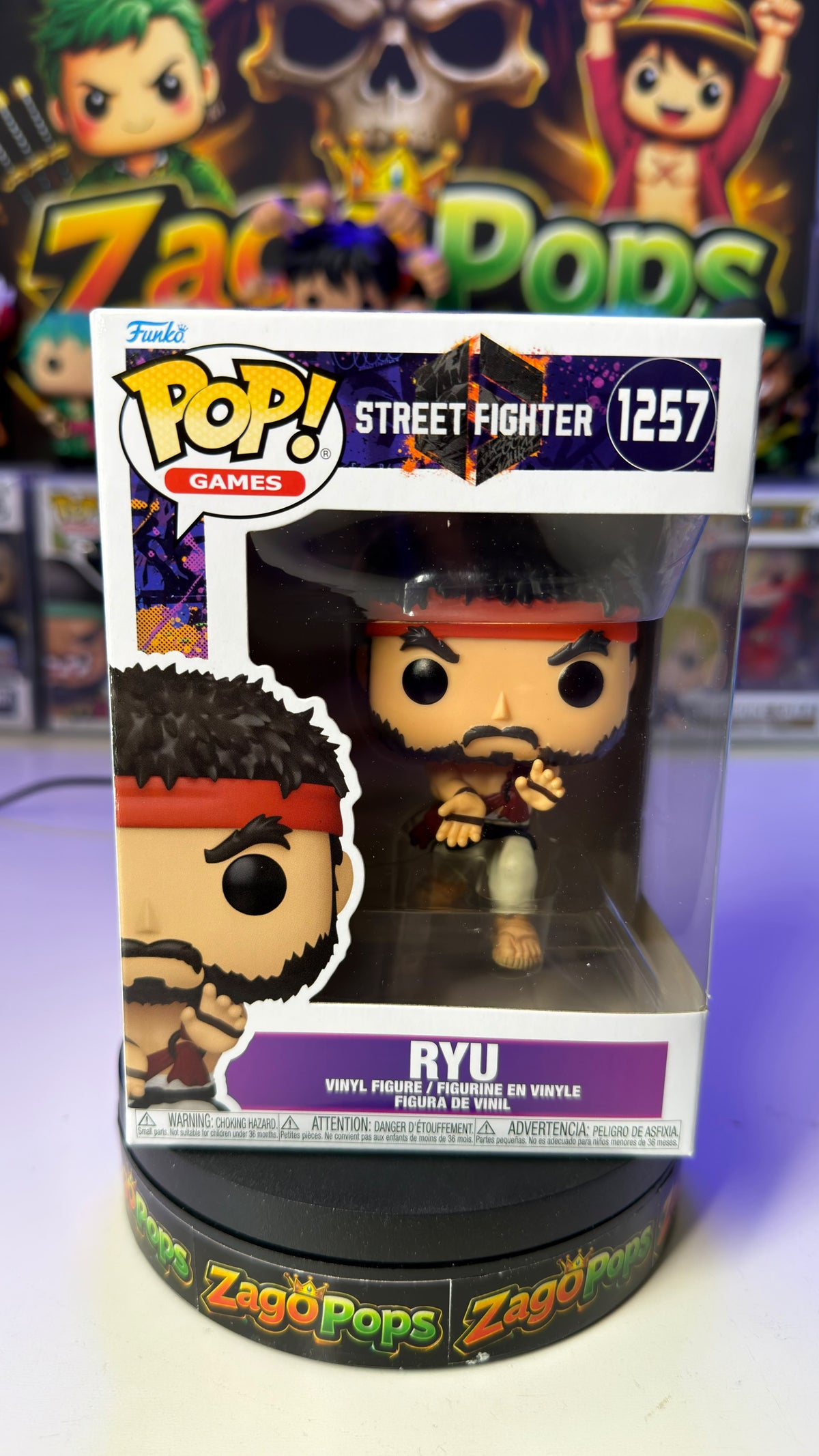 Funko Pop Ryu 1257 Street Fighter