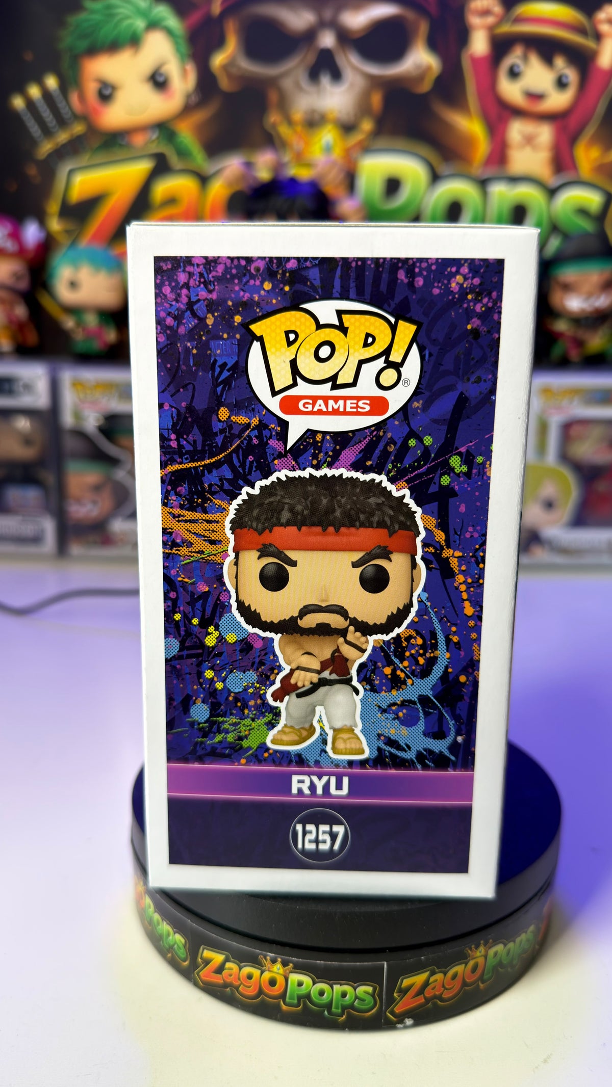 Funko Pop Ryu 1257 Street Fighter