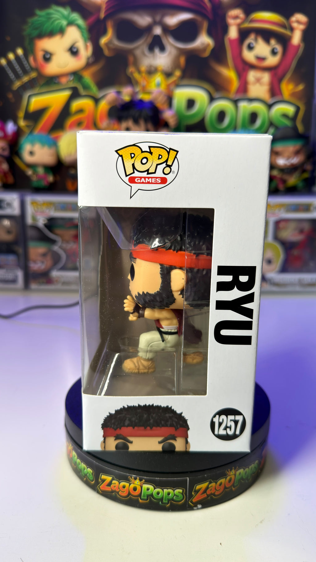 Funko Pop Ryu 1257 Street Fighter