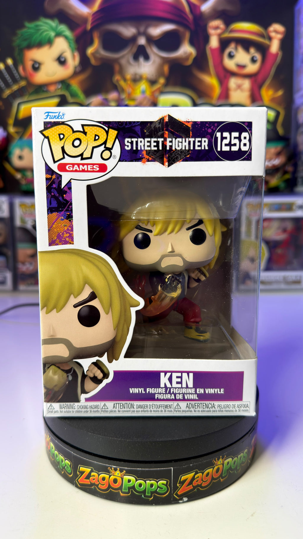 Funko Pop Ken 1258 Street Fighter
