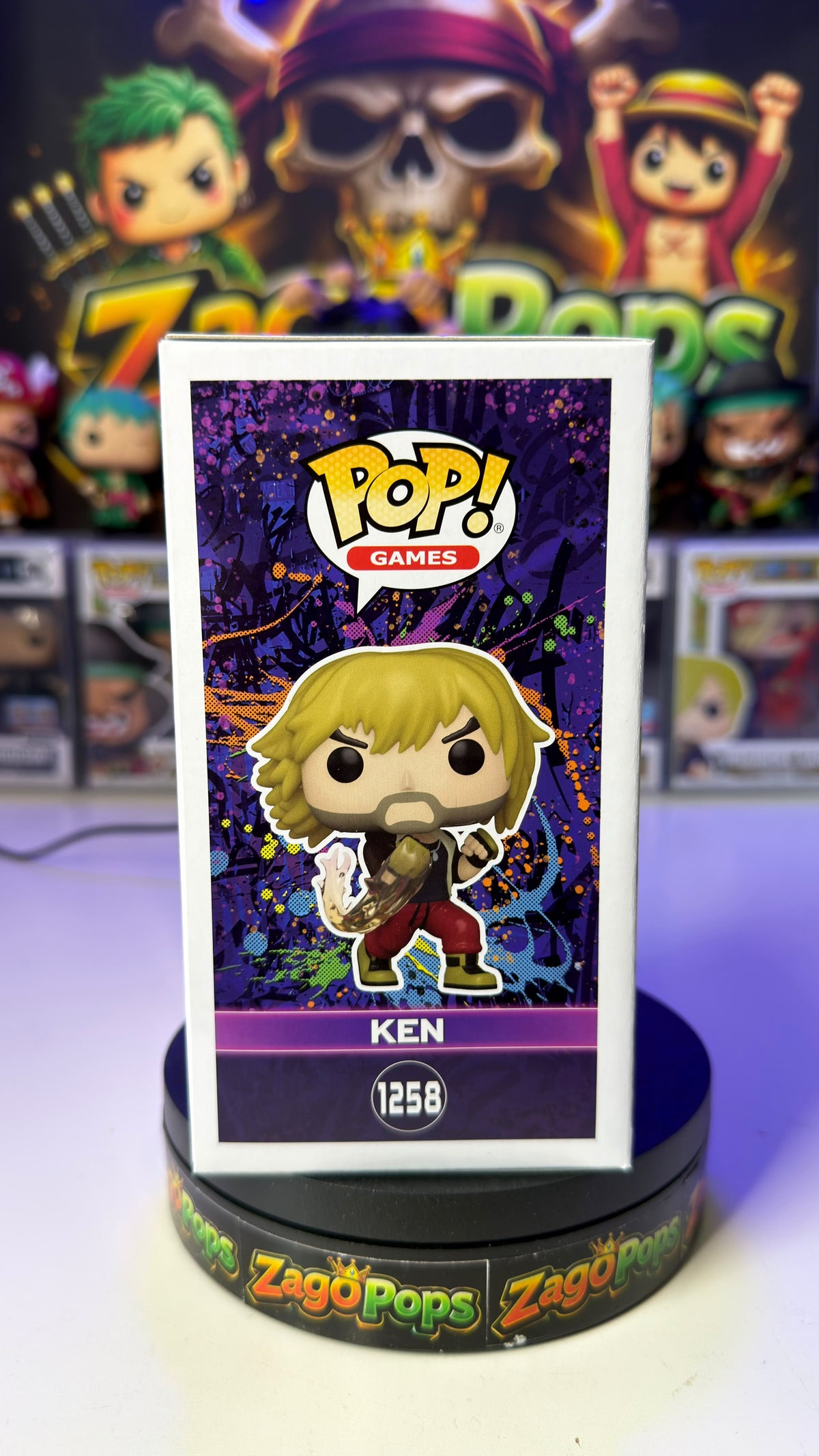 Funko Pop Ken 1258 Street Fighter