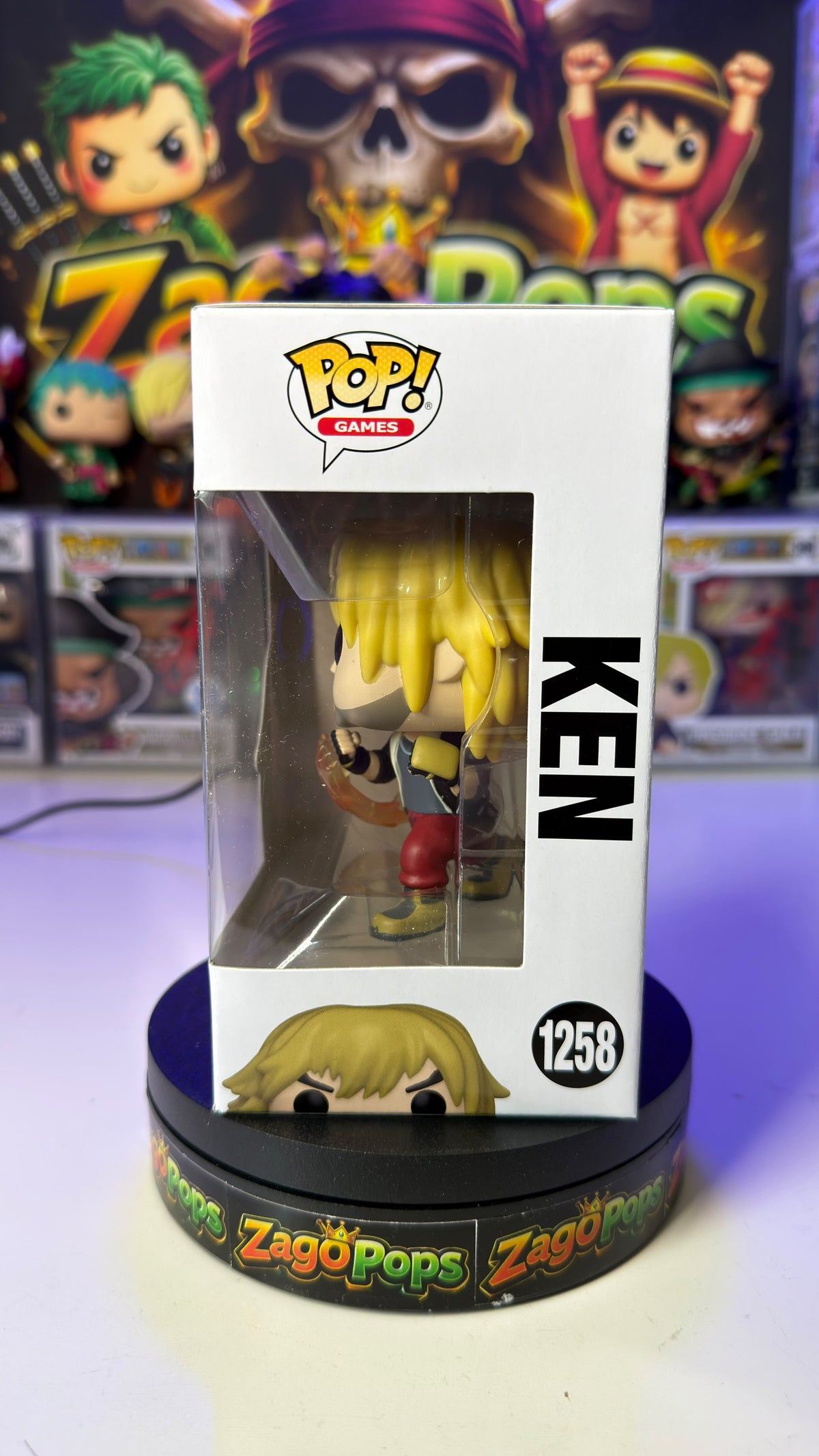 Funko Pop Ken 1258 Street Fighter