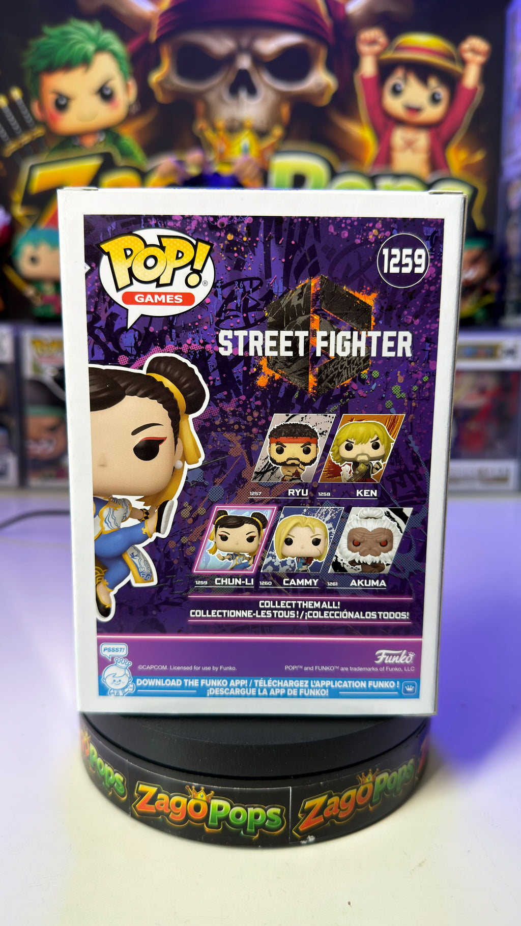 Funko Pop Chun - Li 1259 Street Fighter
