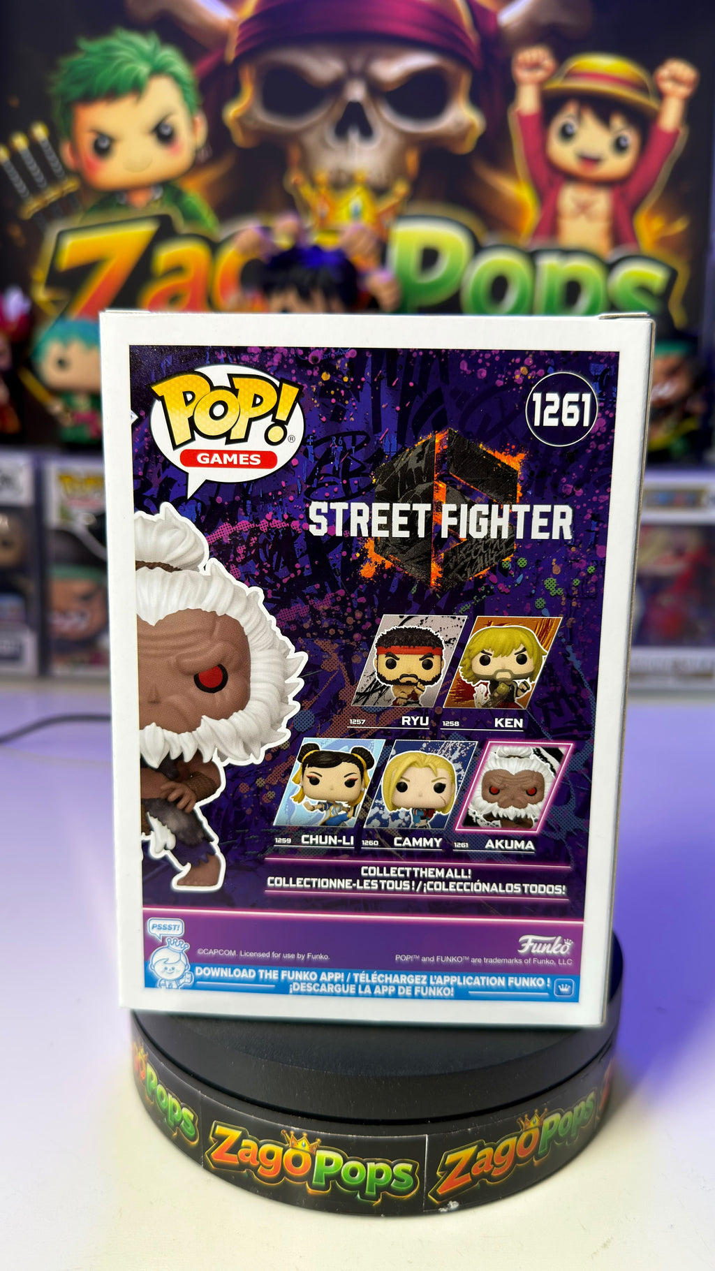 Funko Pop Akuma 1261 Street Fighter