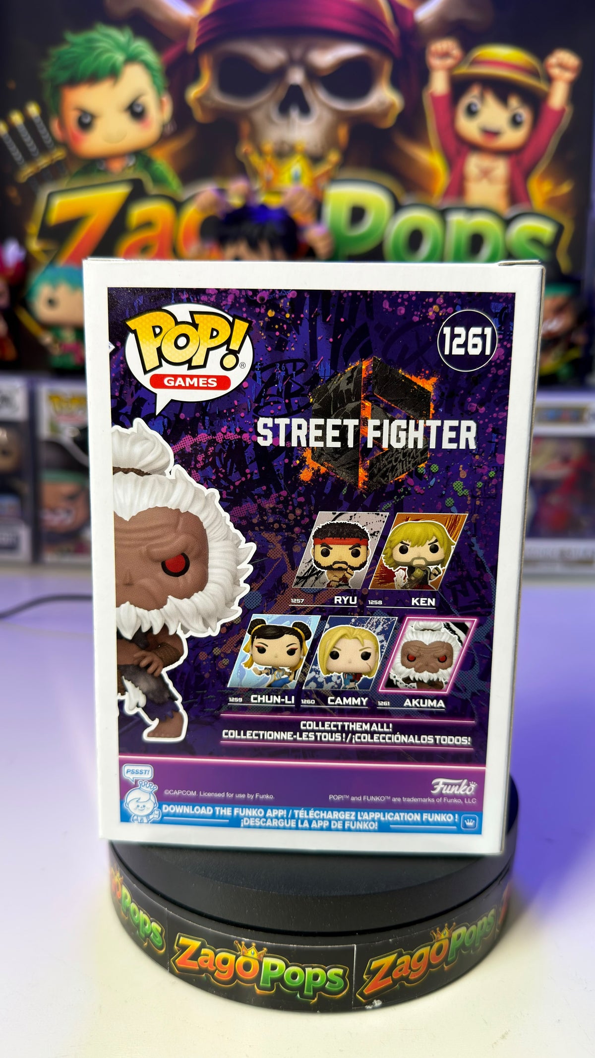 Funko Pop Akuma 1261 Street Fighter