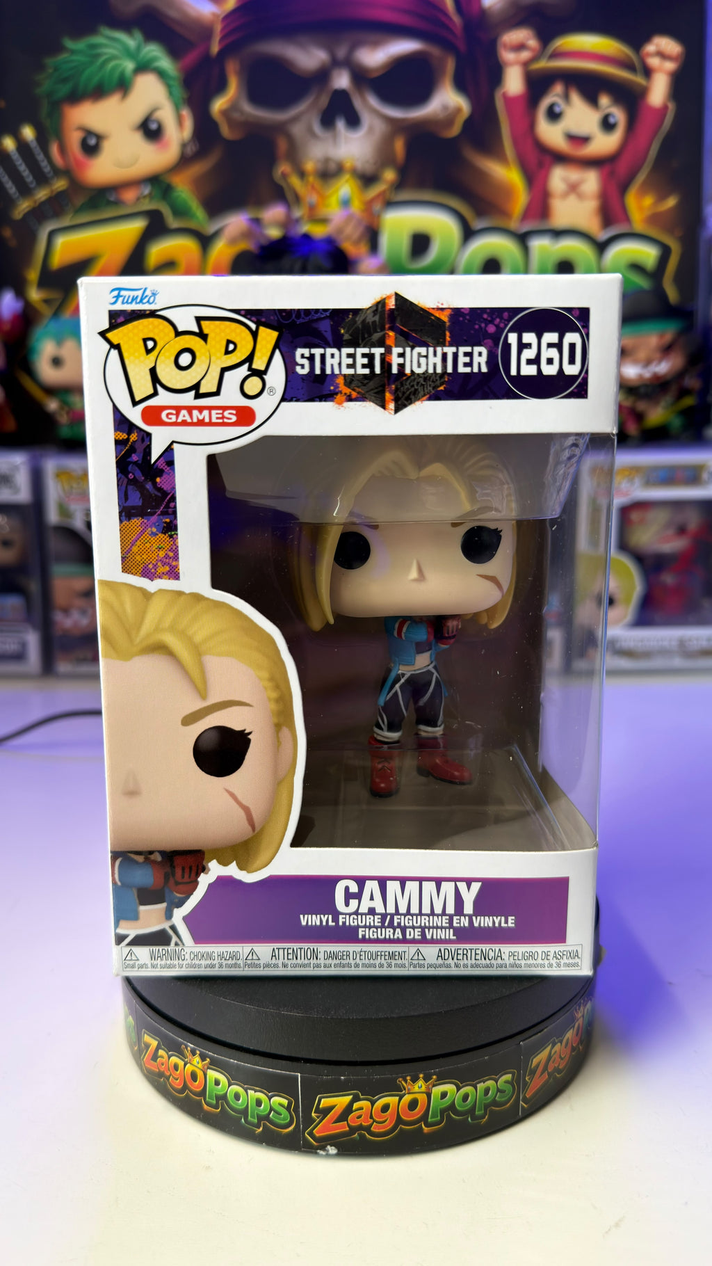 Funko Pop Cammy 1260 Street Fighter