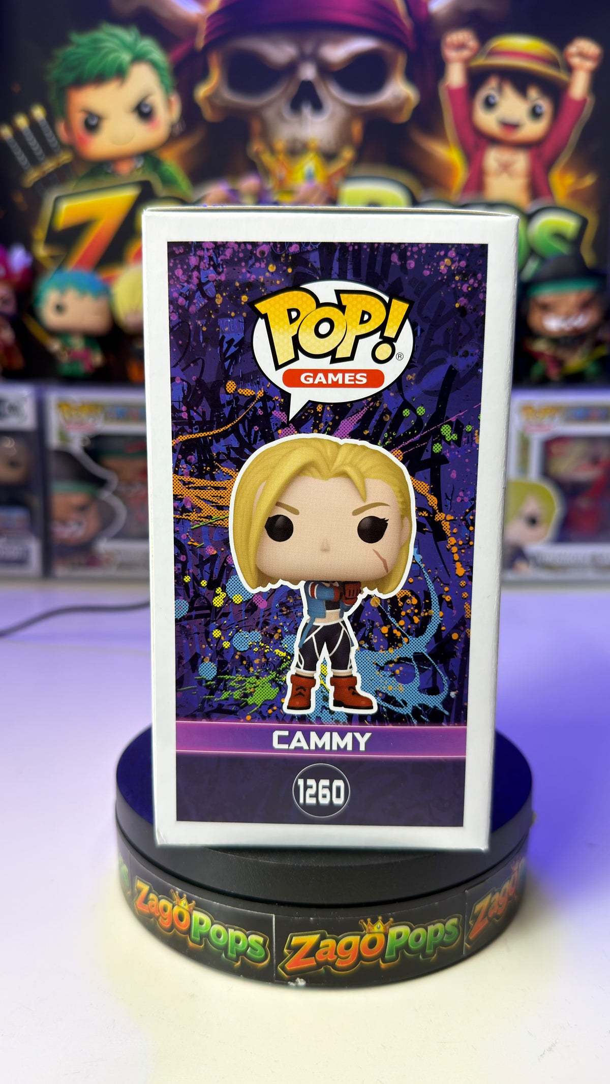 Funko Pop Cammy 1260 Street Fighter