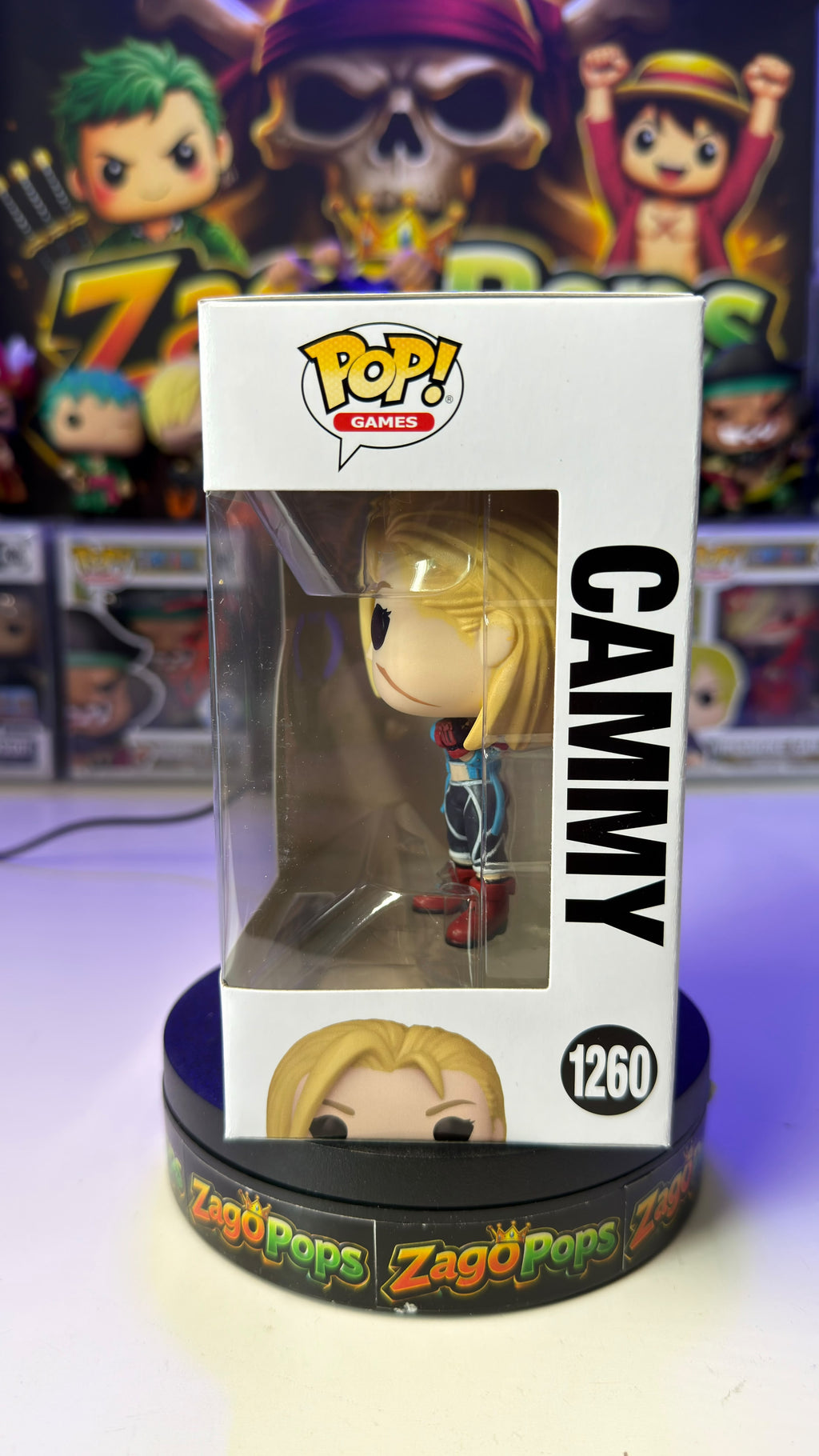 Funko Pop Cammy 1260 Street Fighter