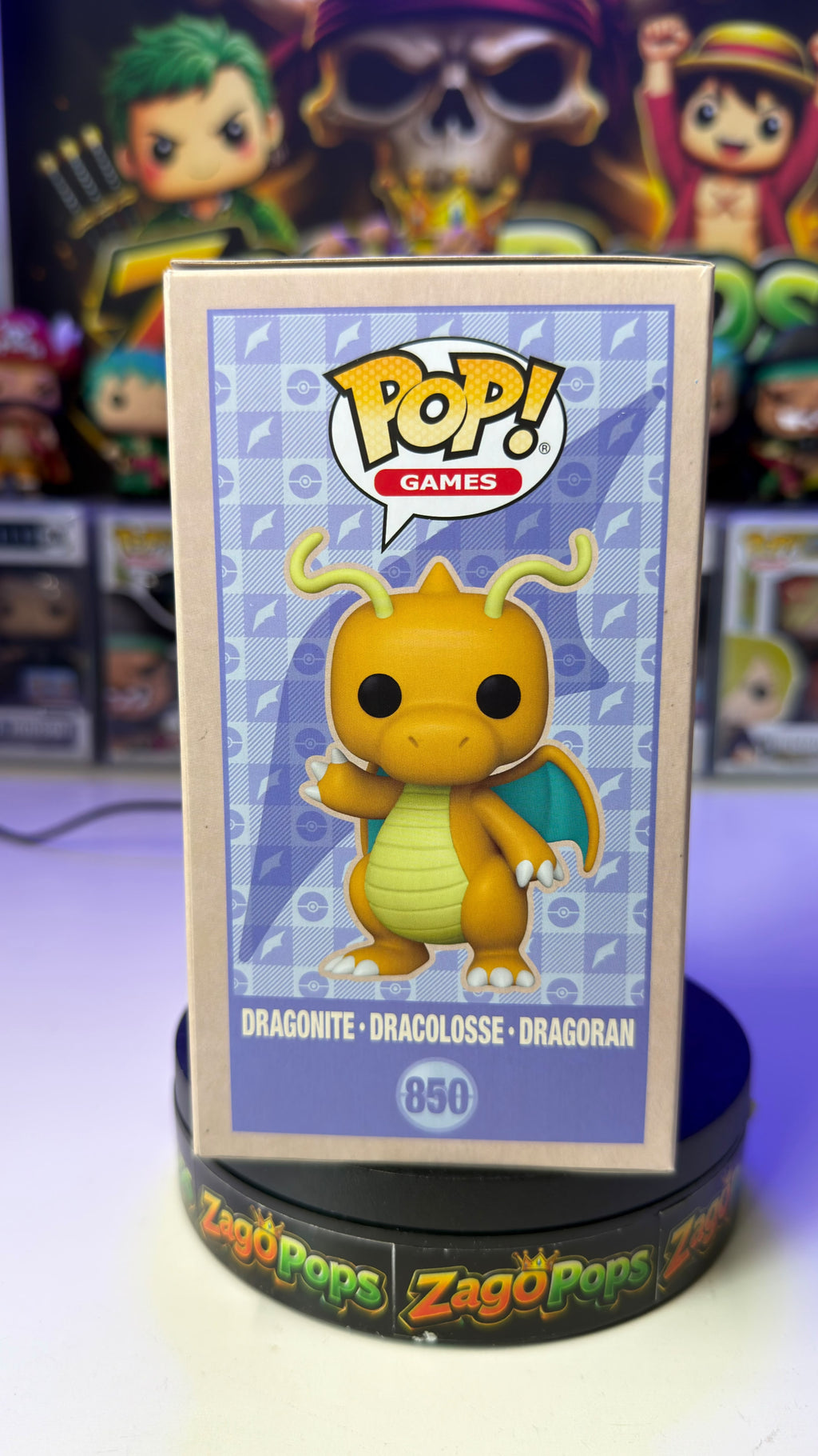 Funko Pop Dragonite 850 Soft Color Pokemon