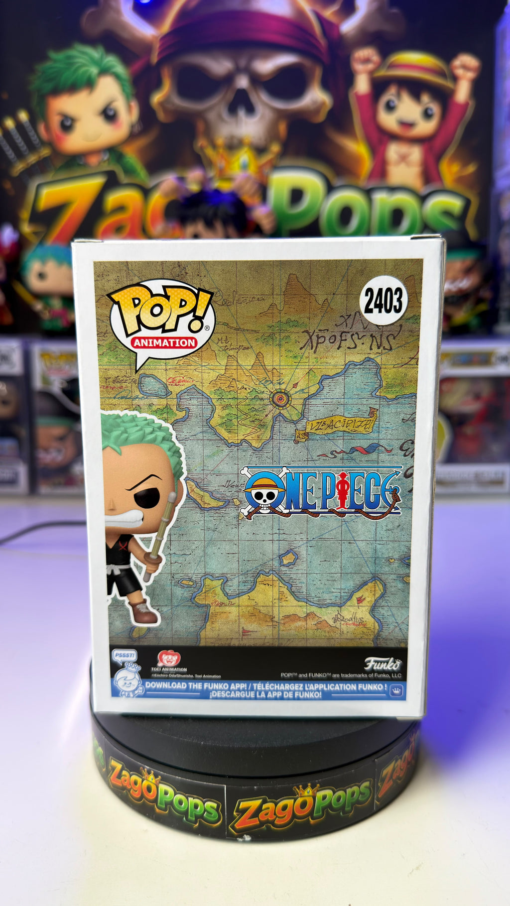 Funko Pop Roronoa Zoro 2403 One Piece