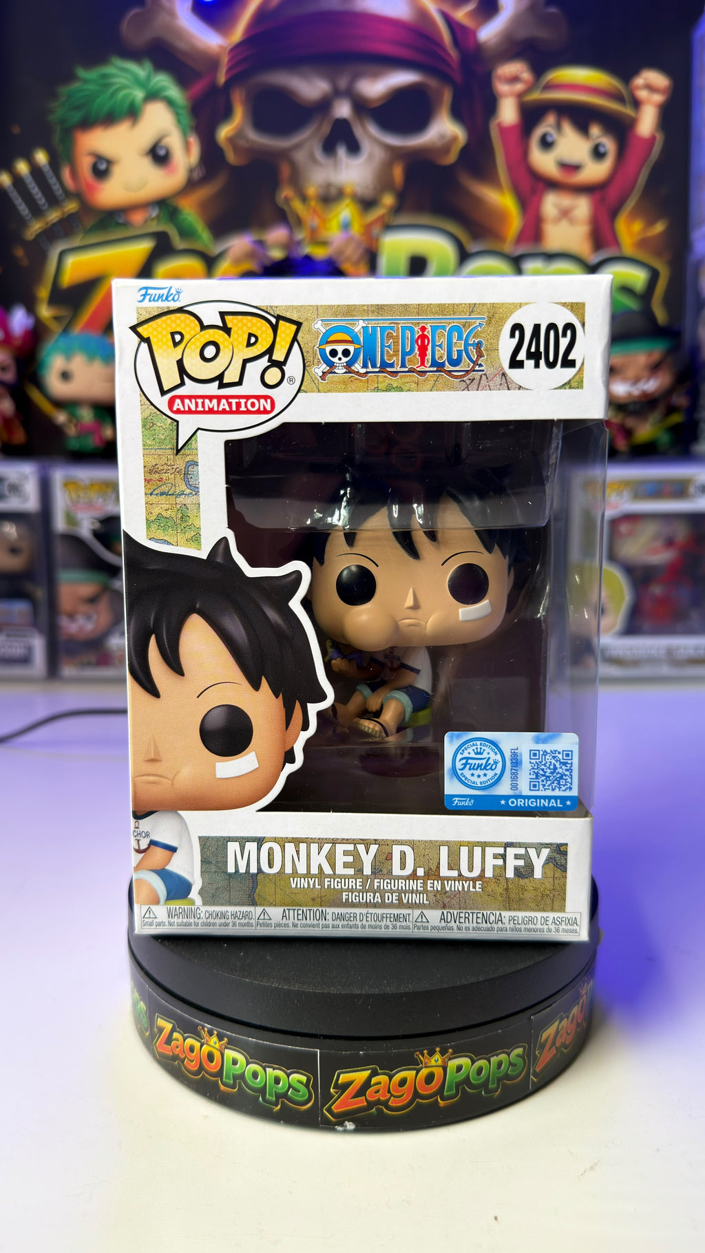 Funko Pop Monkey D. Luffy 2402 One Piece
