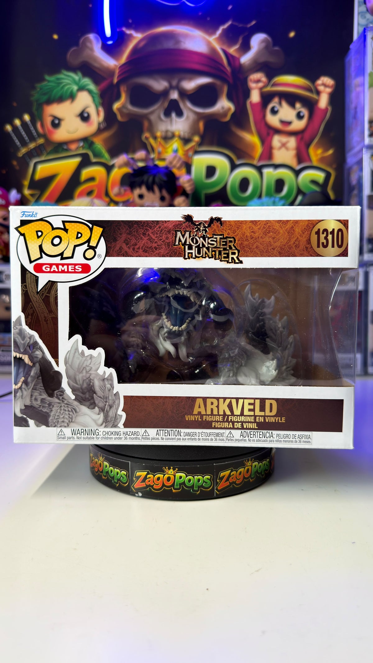 Funko Pop Arkveld 1310 Monster Hunter