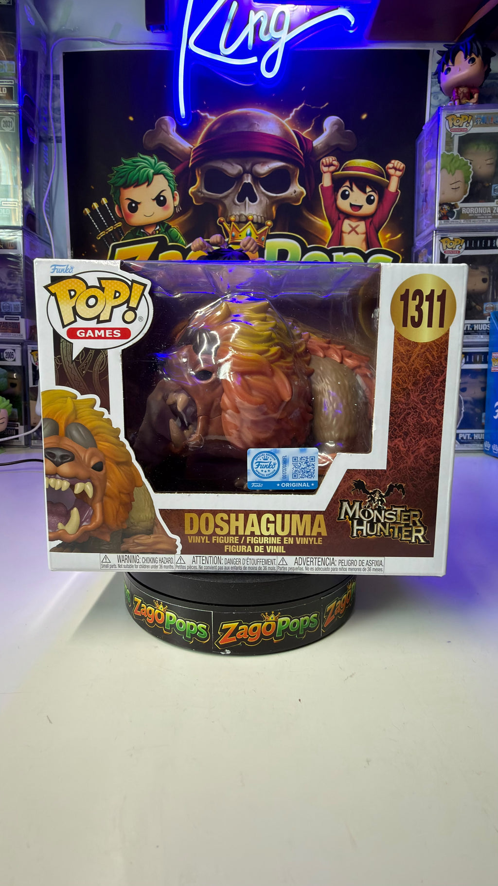 Funko Pop Doshaguma 1311 Monster Hunter