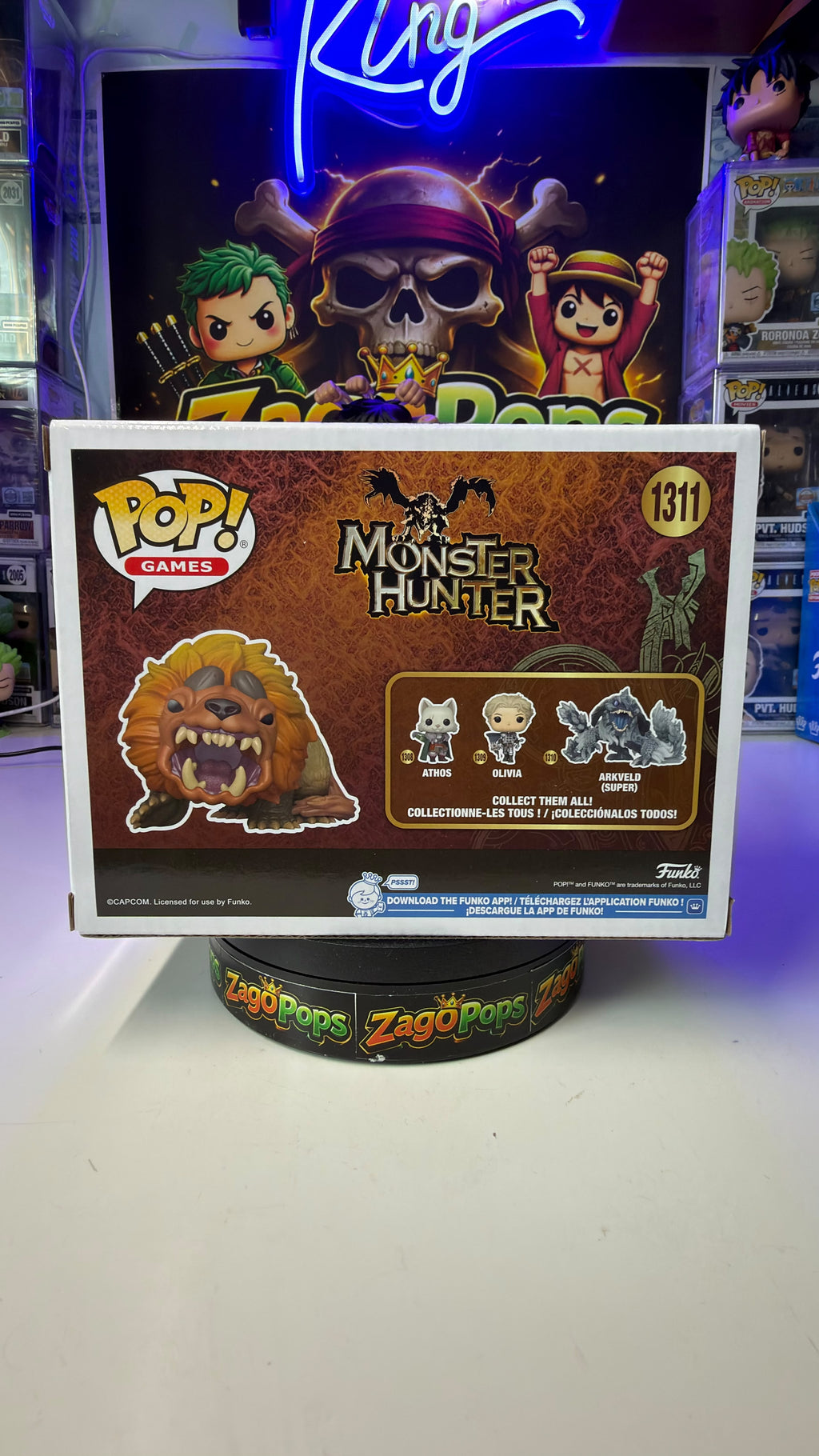 Funko Pop Doshaguma 1311 Monster Hunter