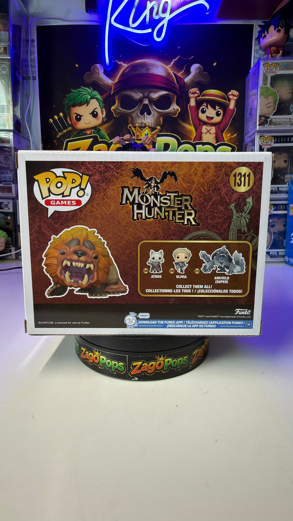 Funko Pop Doshaguma 1311 Monster Hunter