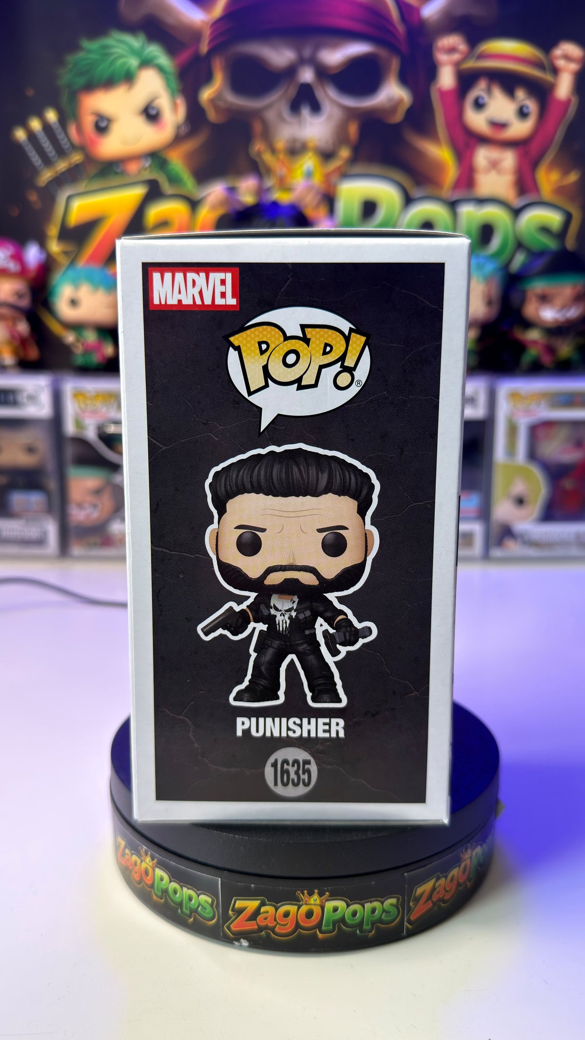 Funko Pop Punisher 1635 Glows in the Dark