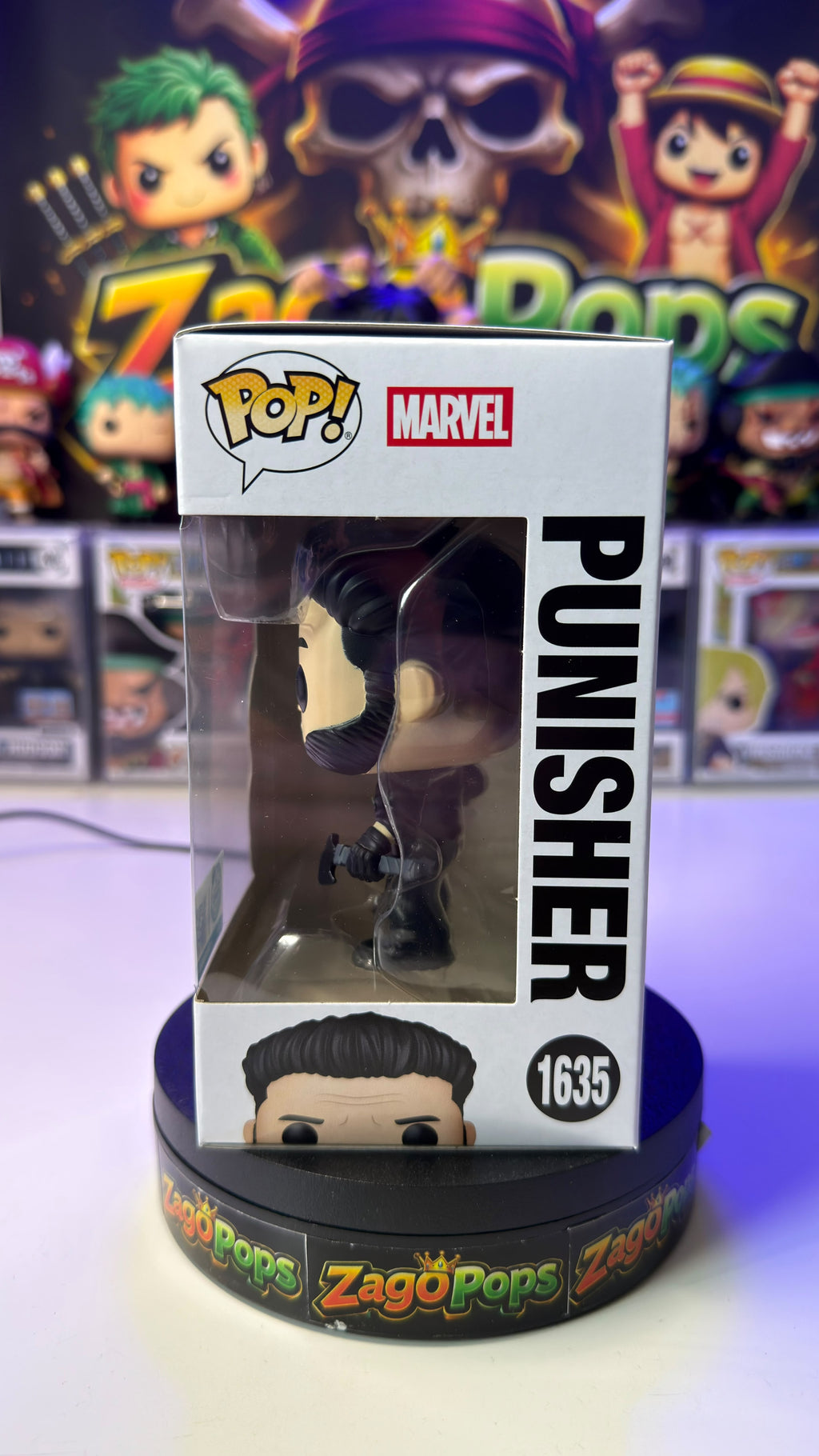 Funko Pop Punisher 1635 Glows in the Dark
