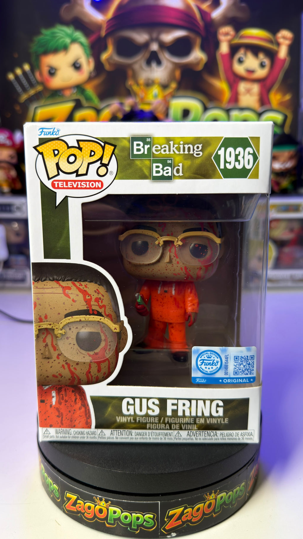 Funko Pop Gus Fring 1936 Breaking Bad
