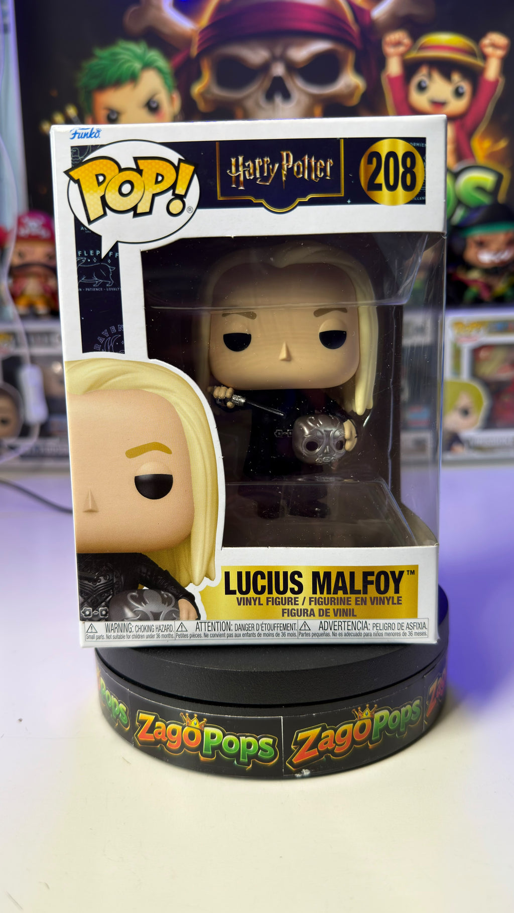 Funko Pop Lucius Malfoy 208 Harry Potter