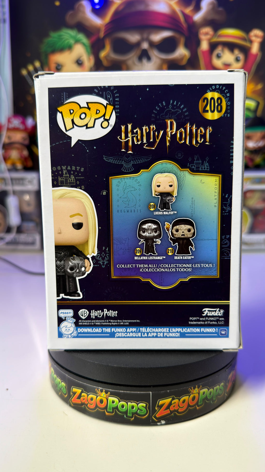 Funko Pop Lucius Malfoy 208 Harry Potter