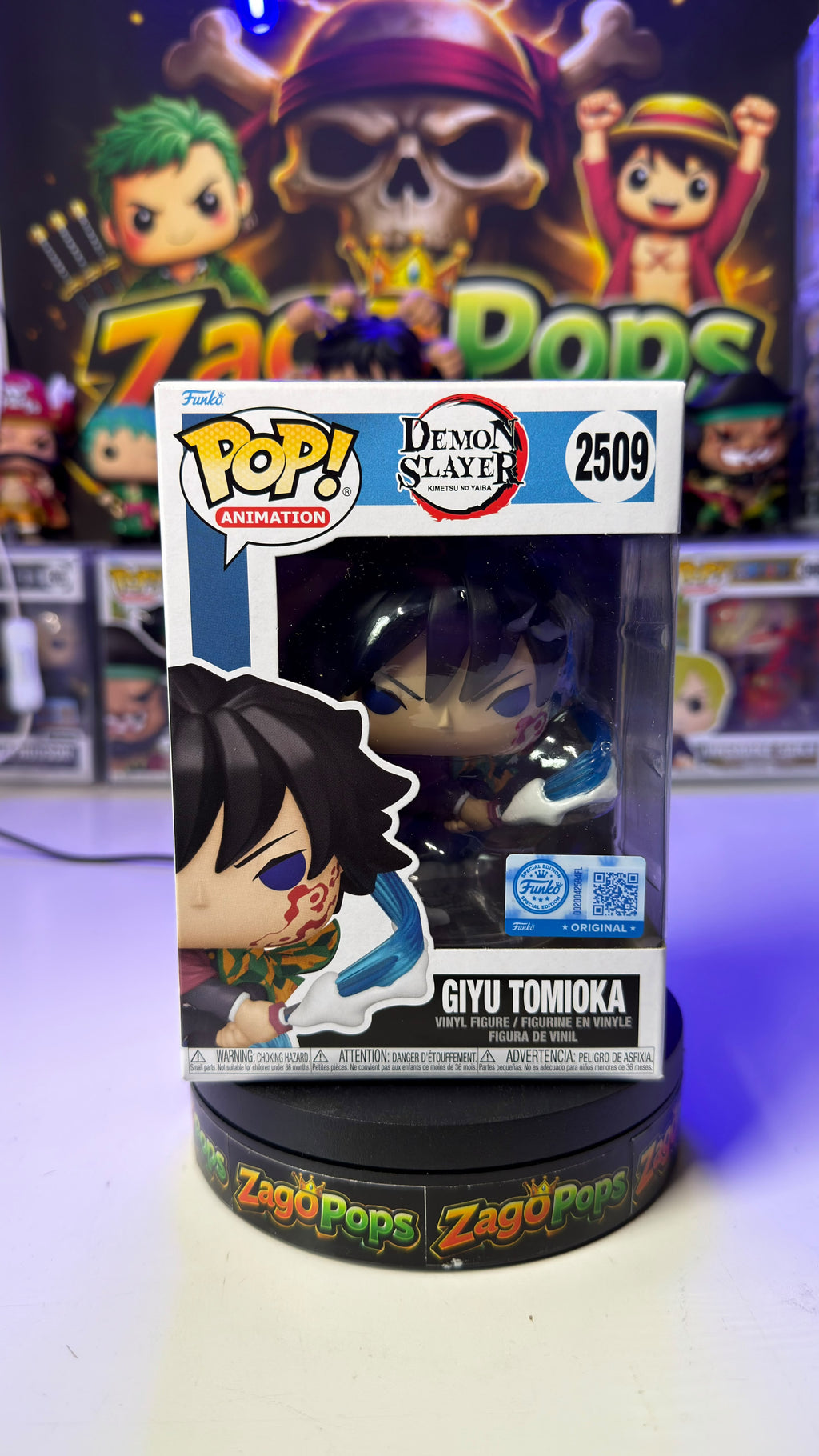 Funko Pop Giyu Tomioka 2509 Demon Slayer